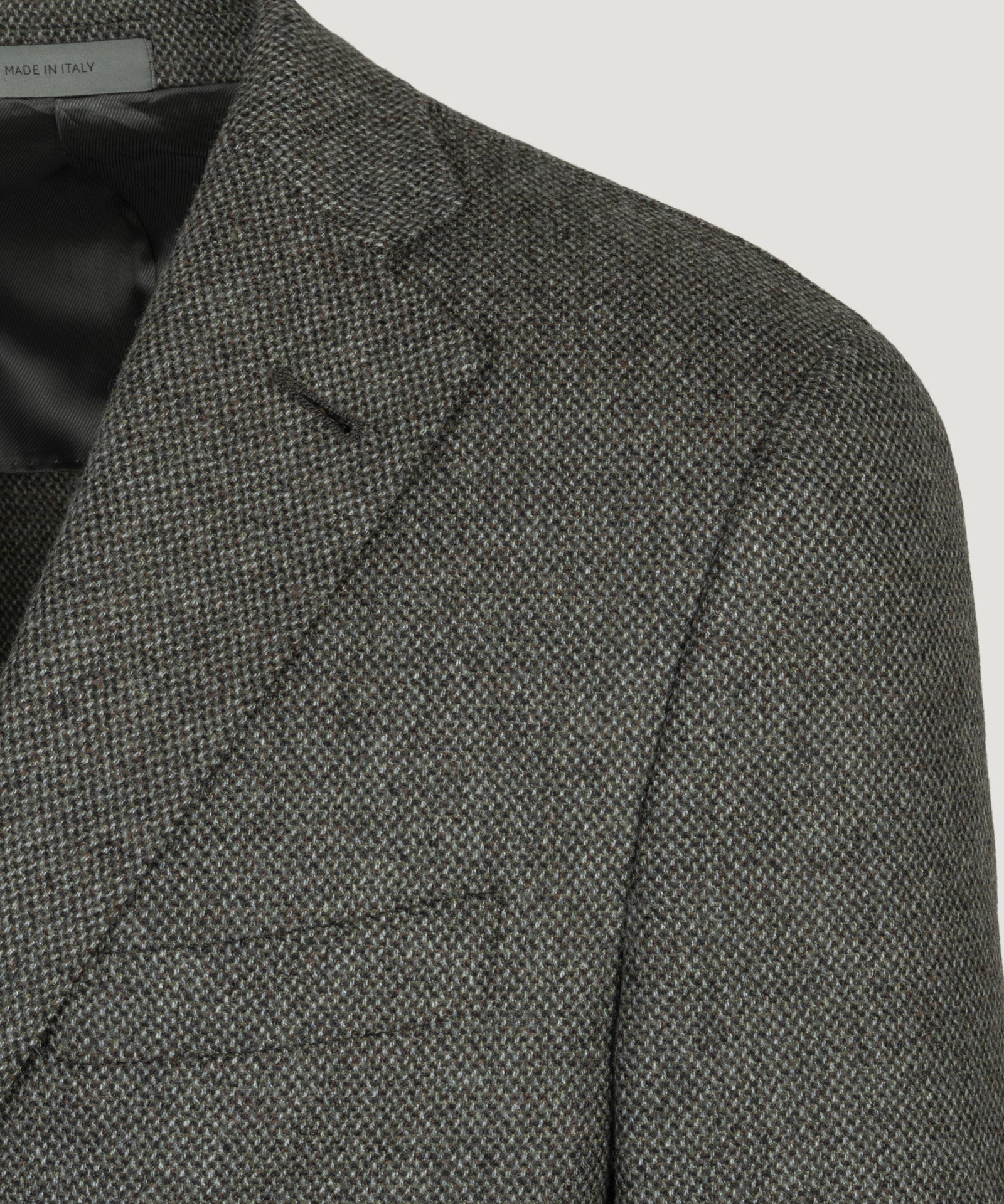 Corneliani Colbert wol/kasjmier stretch sage - THE SOCIETY SHOP
