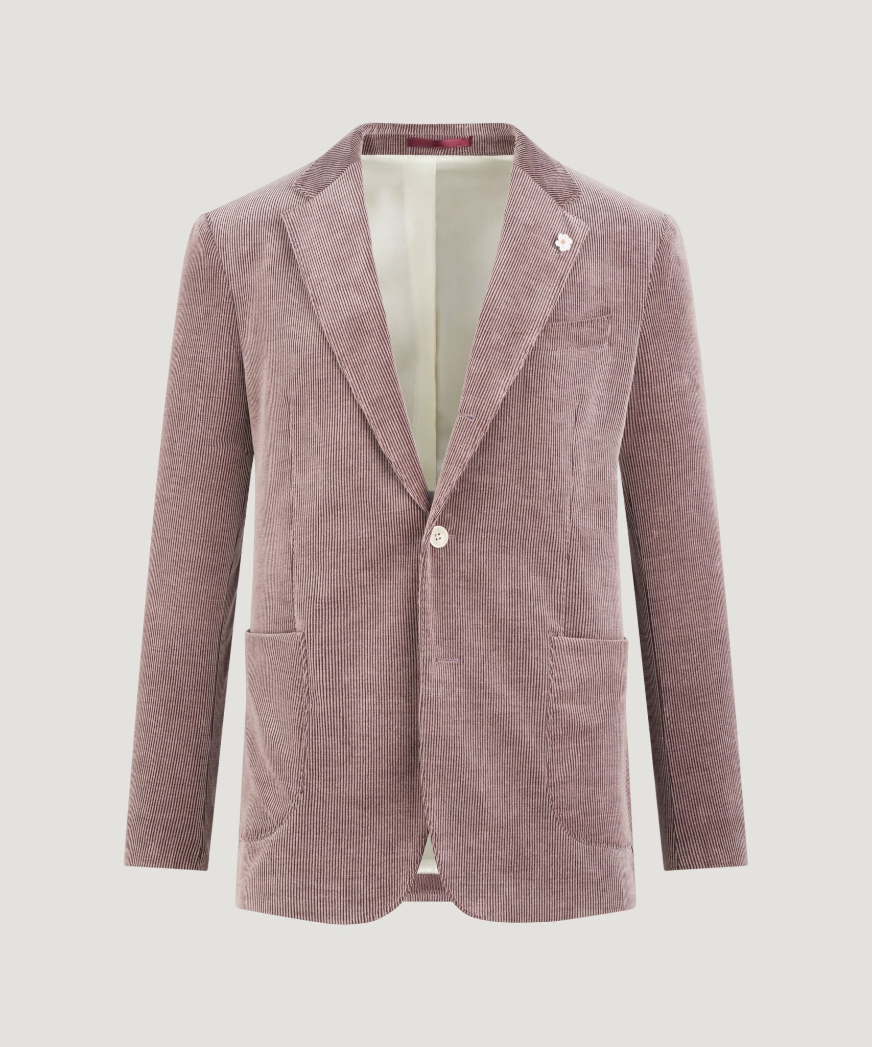 SOCI3TY Limited Colbert wol/katoen Skyfall corduroy roze - THE SOCIETY SHOP