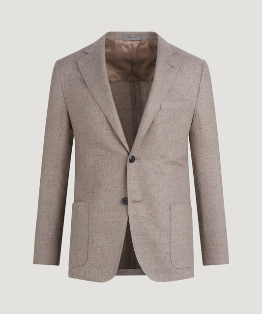 Corneliani Colbert wol/zijde lichtbruin - The Society Shop