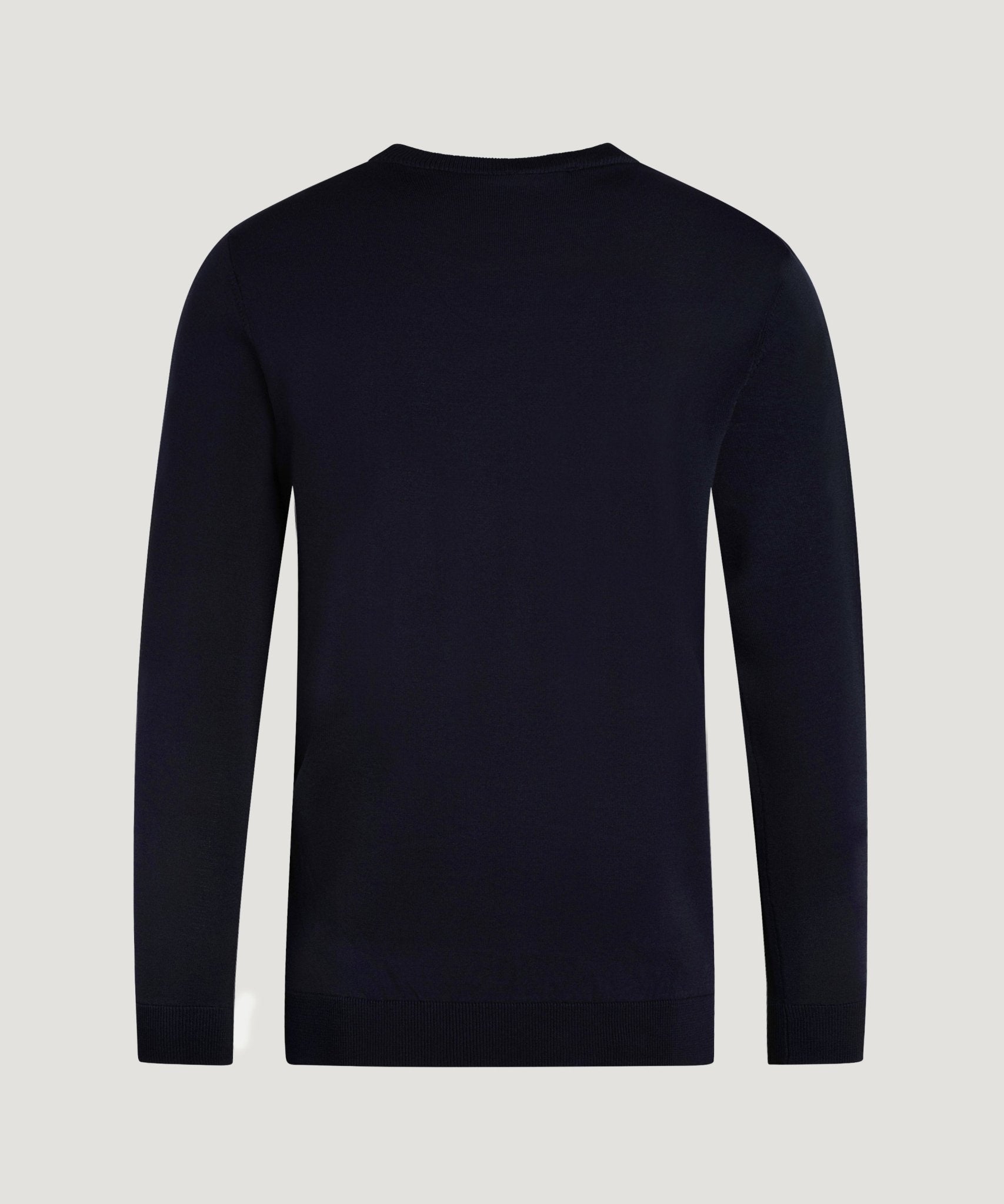 SOCI3TY Limited Fashion Cool Dry Easy Stretch crewneck trui donkerblauw - THE SOCIETY SHOP