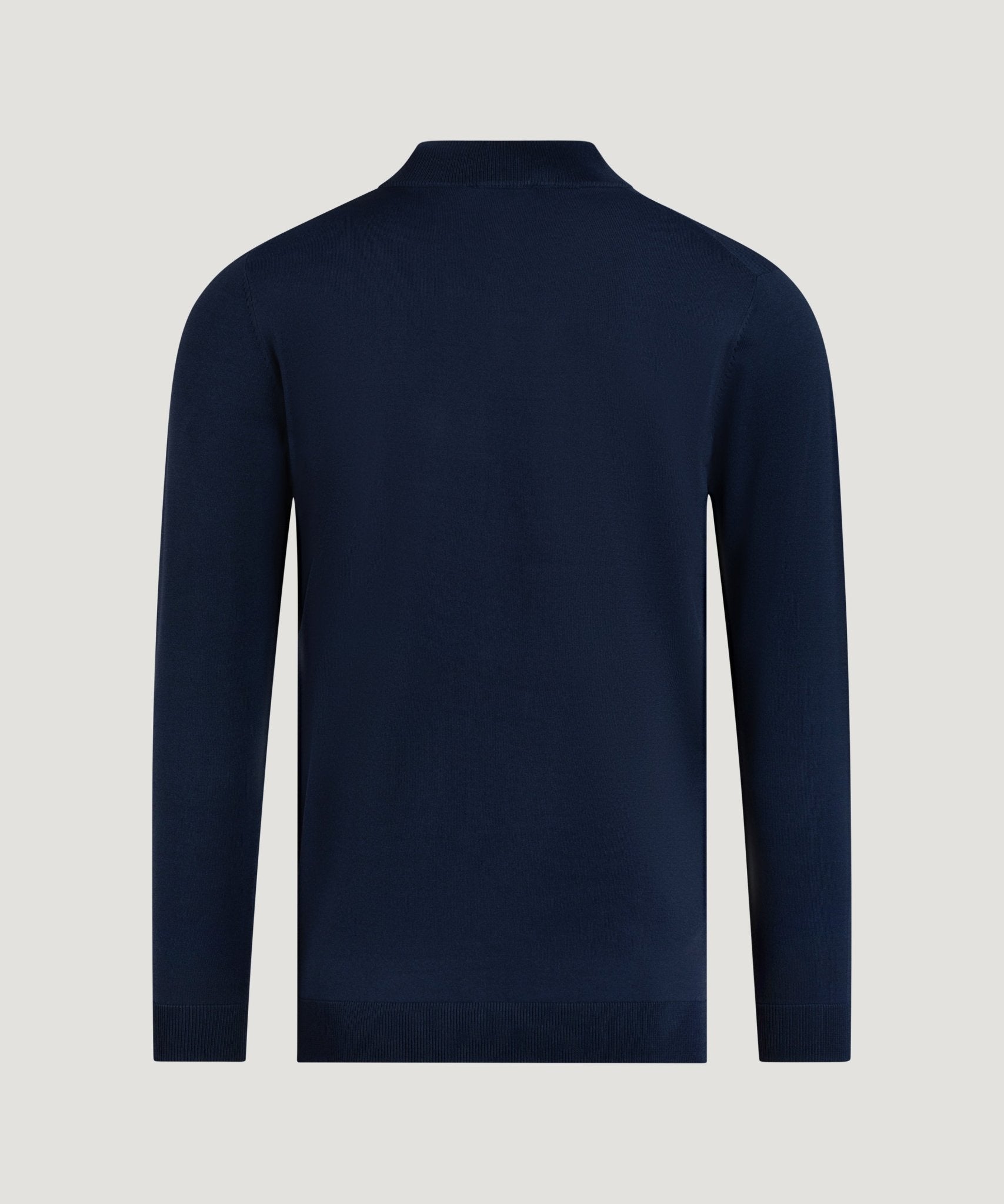 SOCI3TY Limited Fashion Cool Dry Easy Stretch half - zip trui blauw - THE SOCIETY SHOP