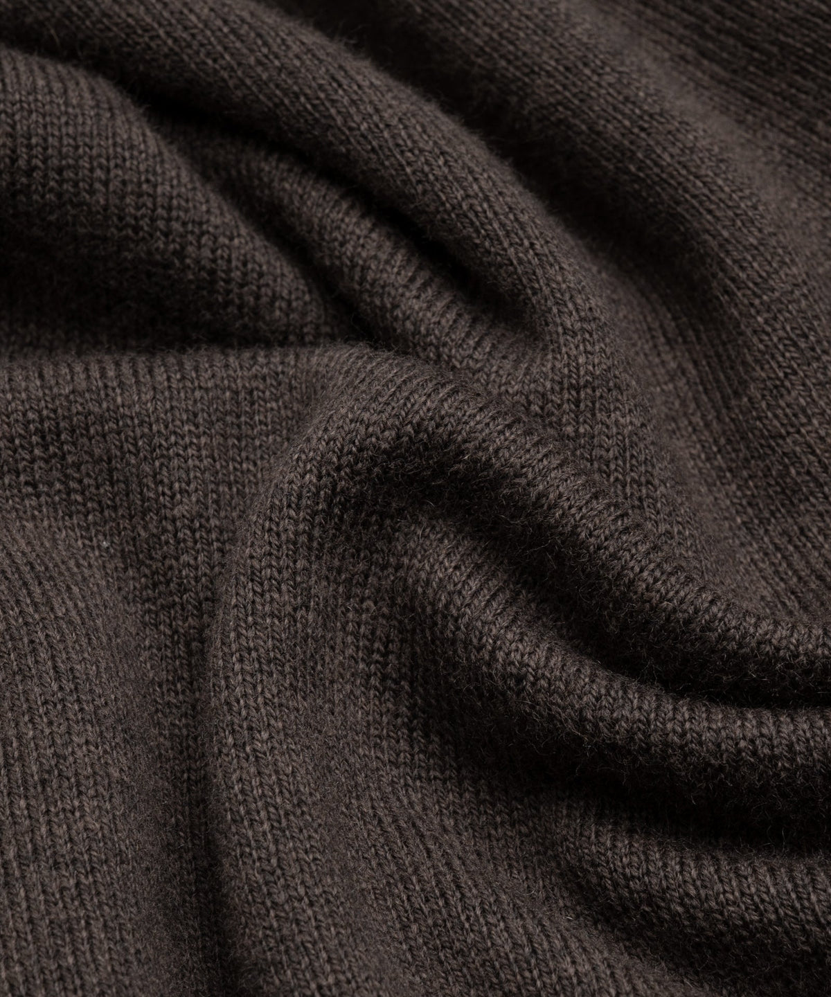 SOCI3TY Limited Fashion Crewneck trui Cotton Cashmere donkerbruin - THE SOCIETY SHOP