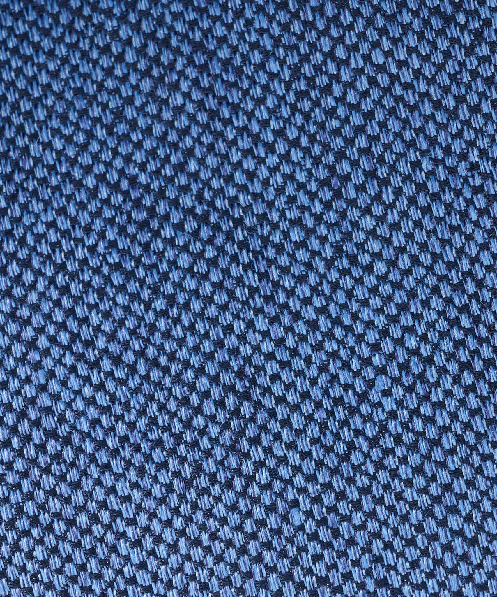 SOCI3TY Das basket weave zijde/linnen blauw - THE SOCIETY SHOP