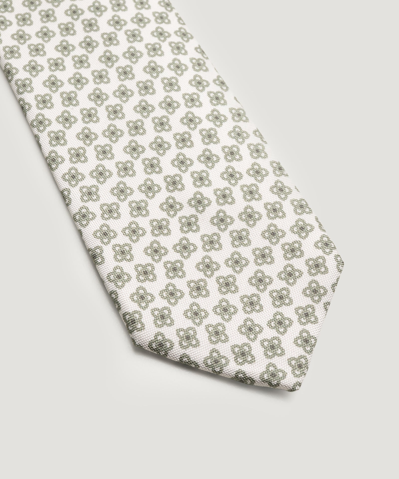 SOCI3TY Limited Fashion Das zijde/katoen bloemendessin groen - THE SOCIETY SHOP