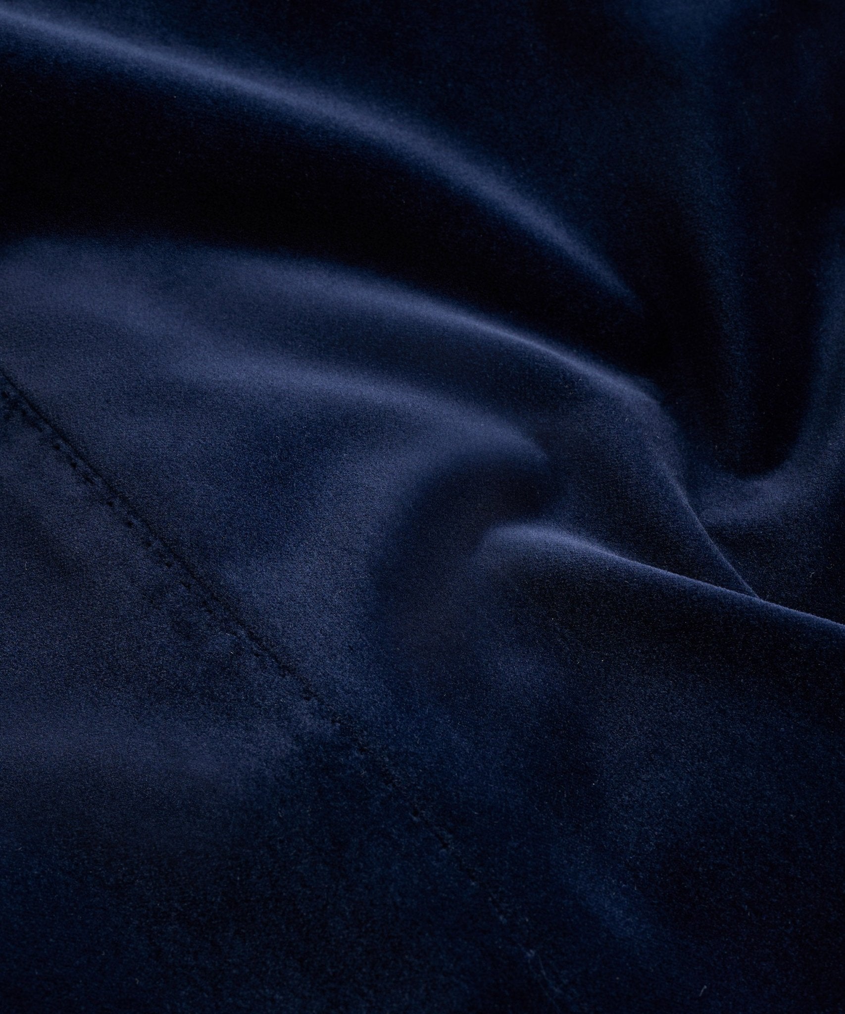SOCI3TY Limited Dinner jacket velvet stretch donkerblauw - THE SOCIETY SHOP