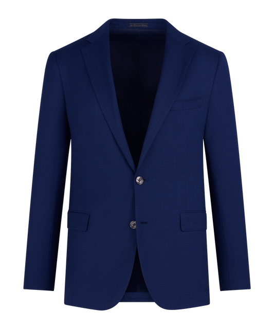 SOCI3TY Driedelig pak donkerblauw 130's wol - The Society Shop