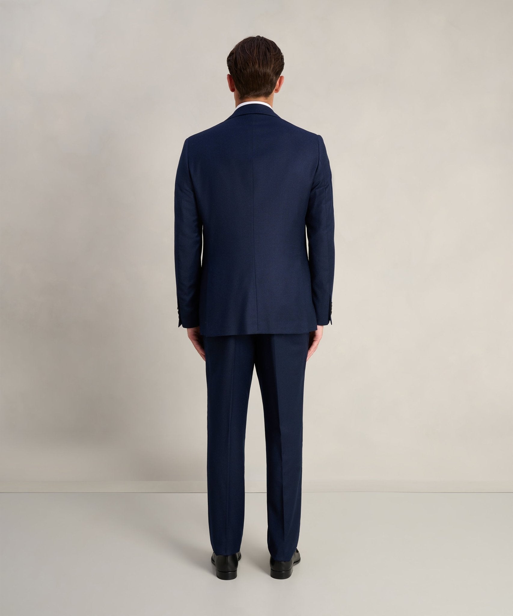 SOCI3TY Limited Driedelig pak Super 130's wol donkerblauw - THE SOCIETY SHOP