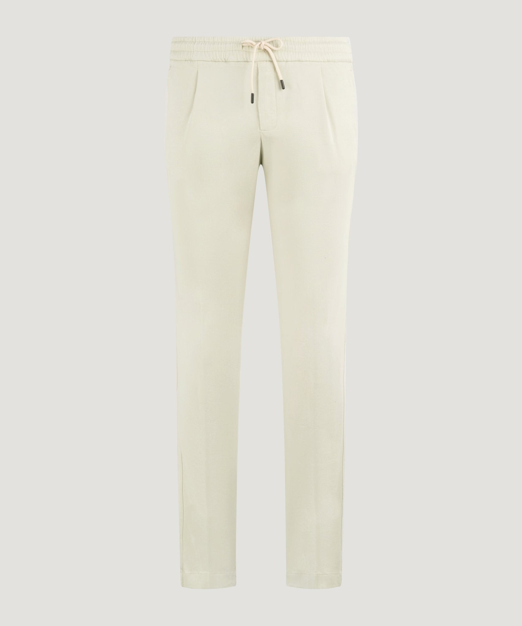 SOCI3TY Eazy Pant katoen/Lyocell beige - The Society Shop