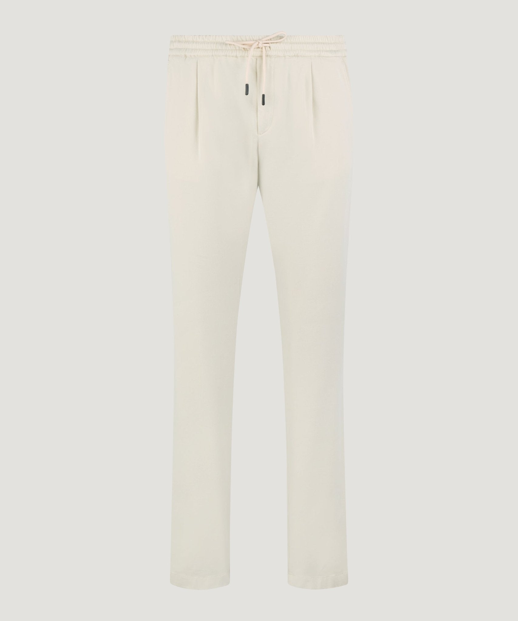 SOCI3TY Eazy Pant katoen/Lyocell off - white - The Society Shop