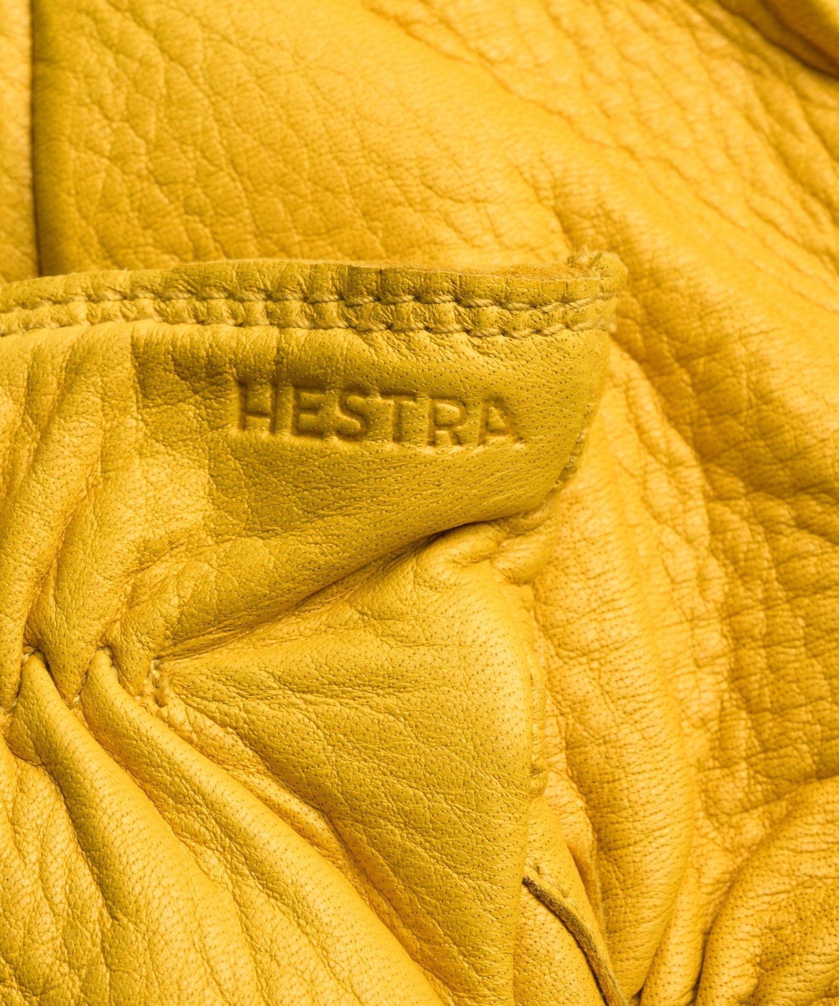 Hestra Eirik handschoenen hertenleer geel - THE SOCIETY SHOP