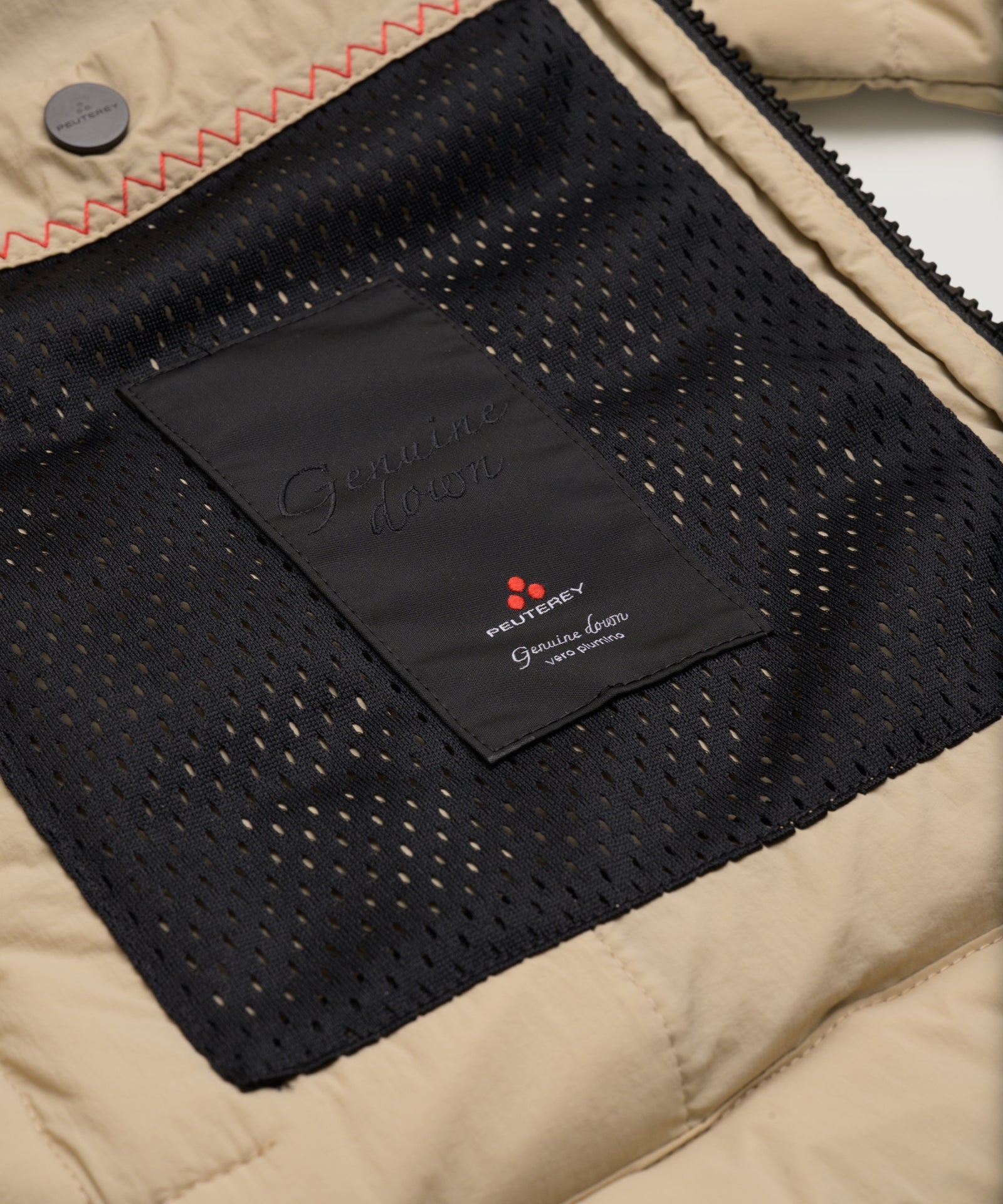 Peuterey Flobots 02 light down jacket beige - THE SOCIETY SHOP