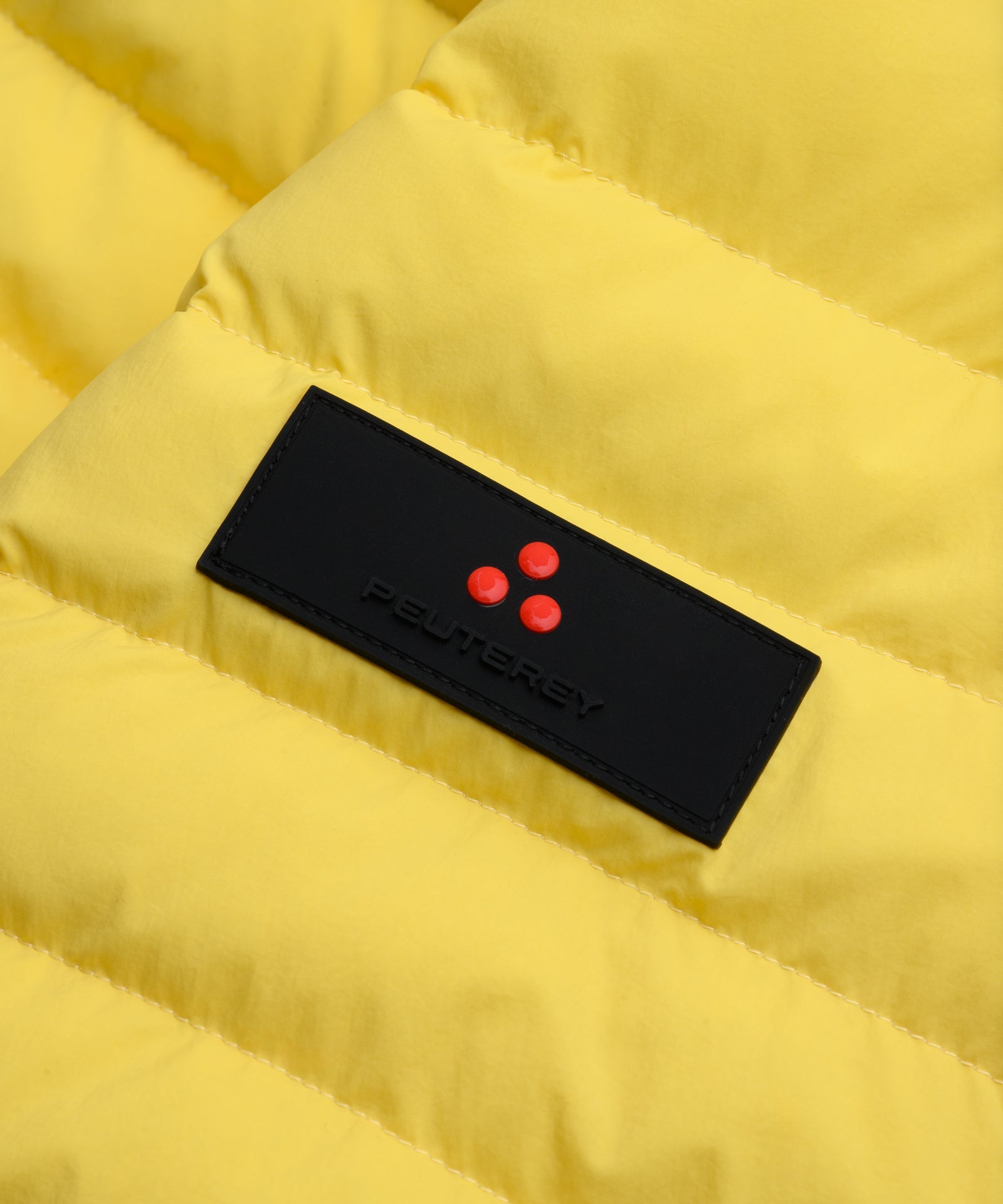 Peuterey Flobots 02 light down jacket geel - THE SOCIETY SHOP
