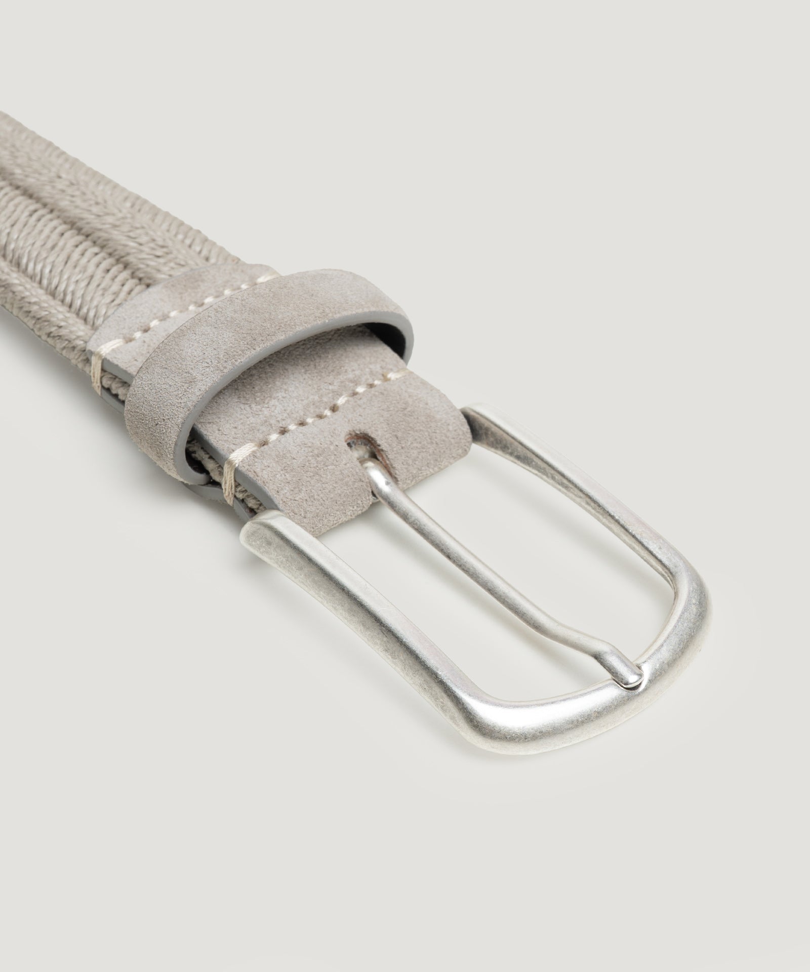 SOCI3TY Handmade Gevlochten riem beige - THE SOCIETY SHOP
