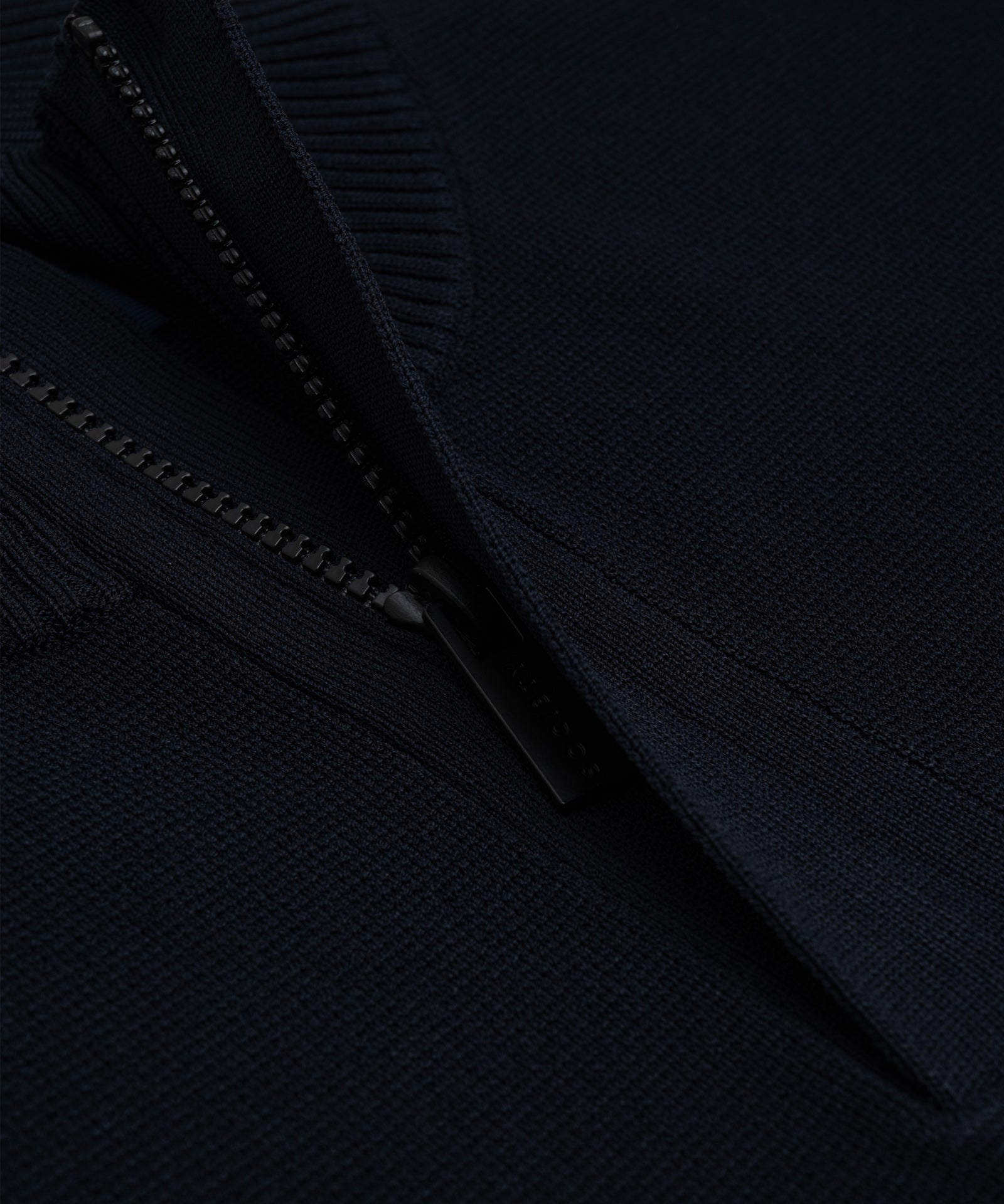 SOCI3TY Limited Fashion Half-zip trui cool dry easy stretch donkerblauw - THE SOCIETY SHOP