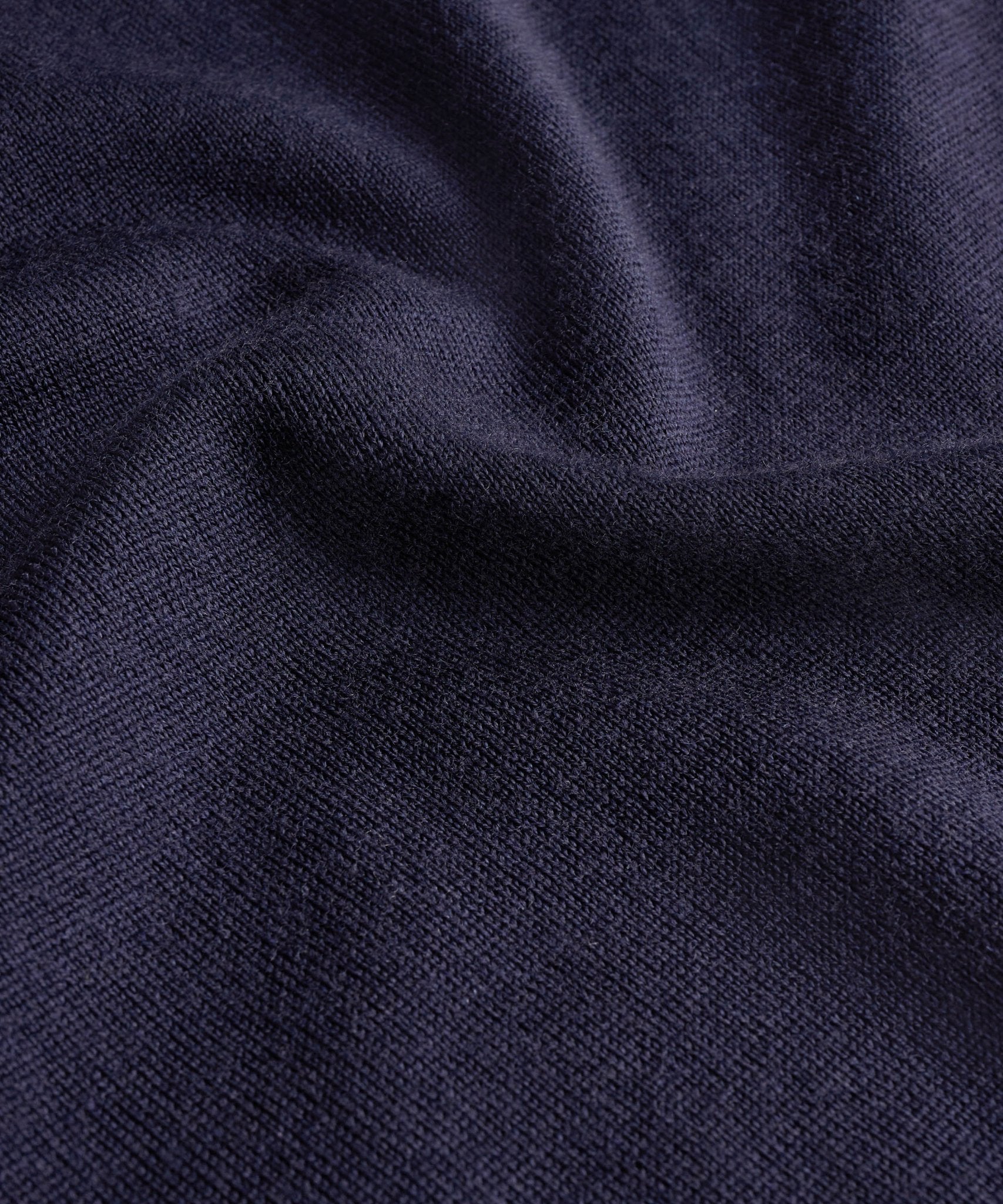 Profuomo Half - zip trui merinowol donkerblauw - THE SOCIETY SHOP