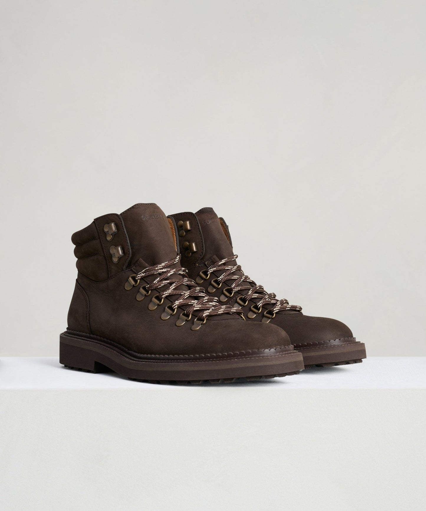 SOCI3TY Hiking boot leer bruin - The Society Shop