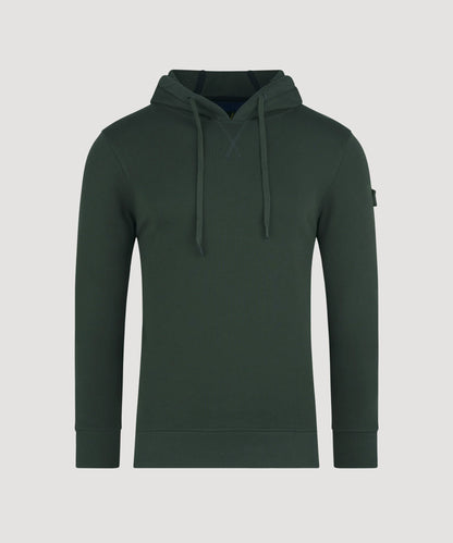 SOCI3TY Hoodie katoen legergroen - The Society Shop