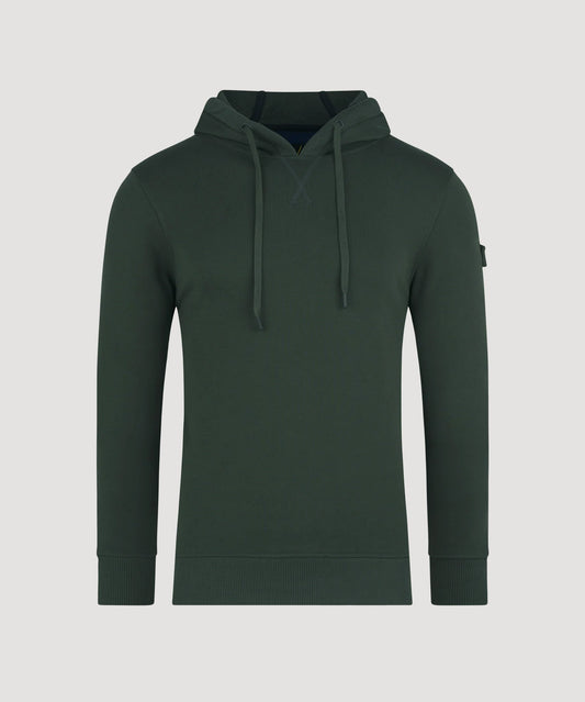 SOCI3TY Hoodie katoen legergroen - The Society Shop