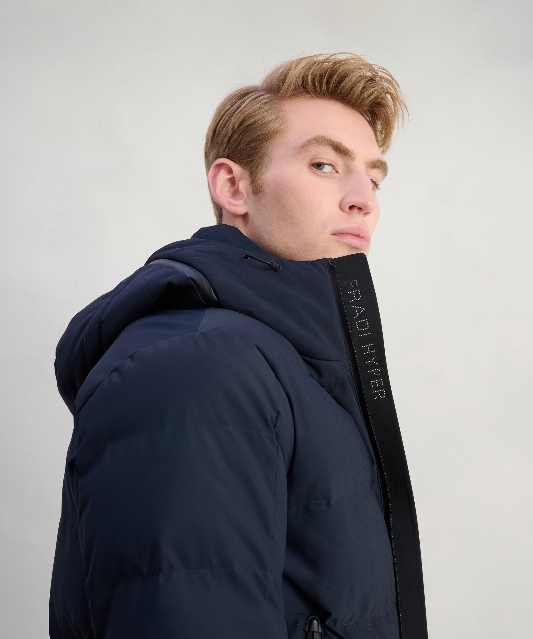 Fradi HYPER Parka donkerblauw - The Society Shop