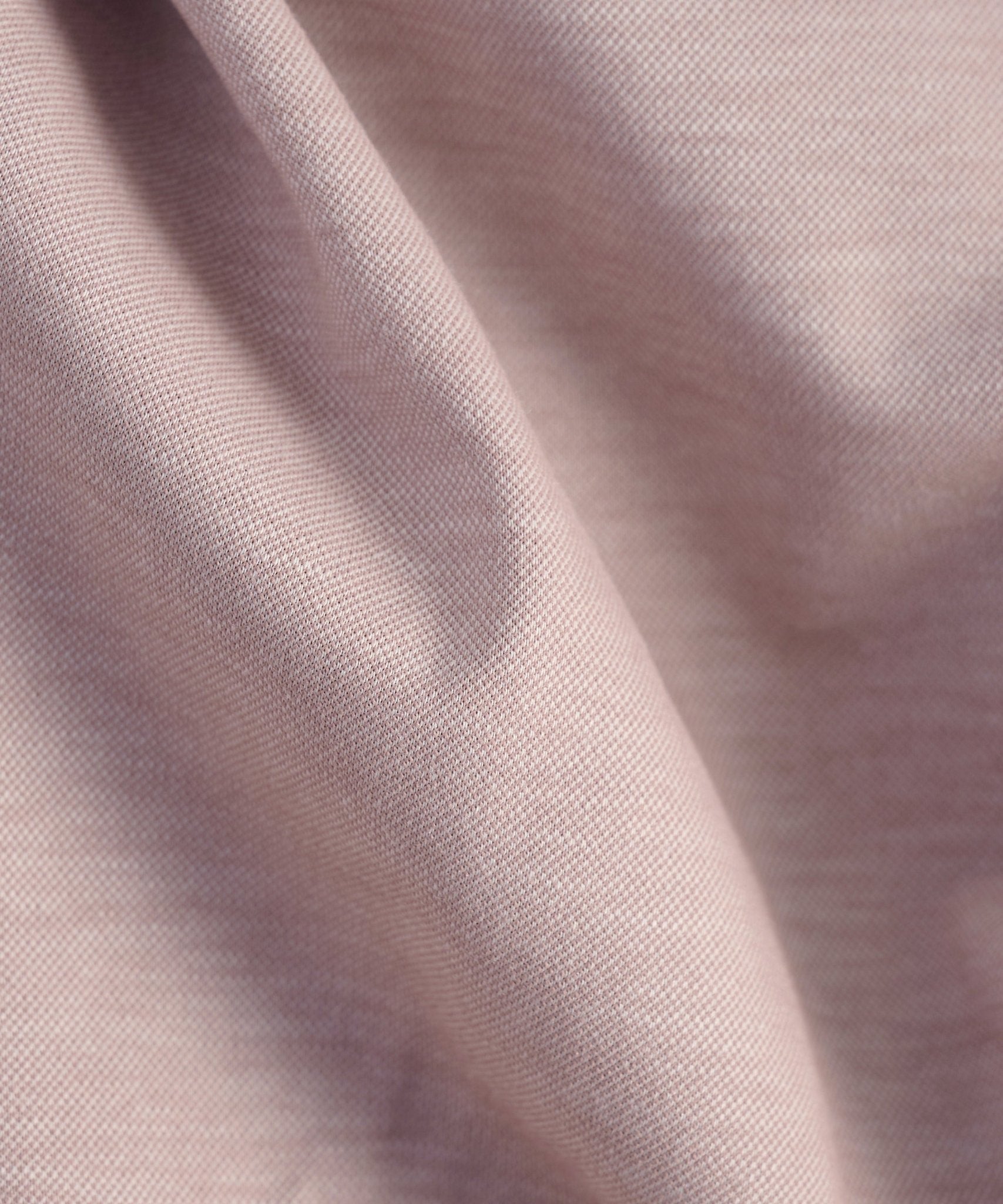 Profuomo Japanese knitted overhemd katoenmix roze - The Society Shop