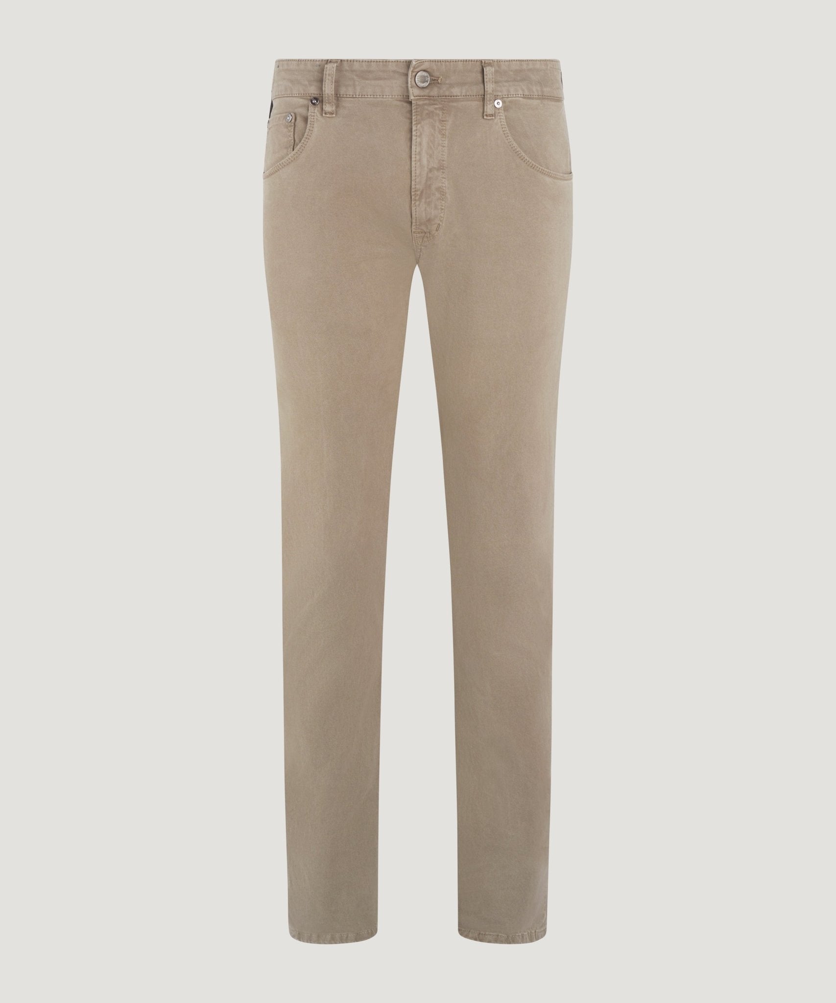 PT Torino Jazz 5 - pocket katoen stretch double dyed bruin - THE SOCIETY SHOP