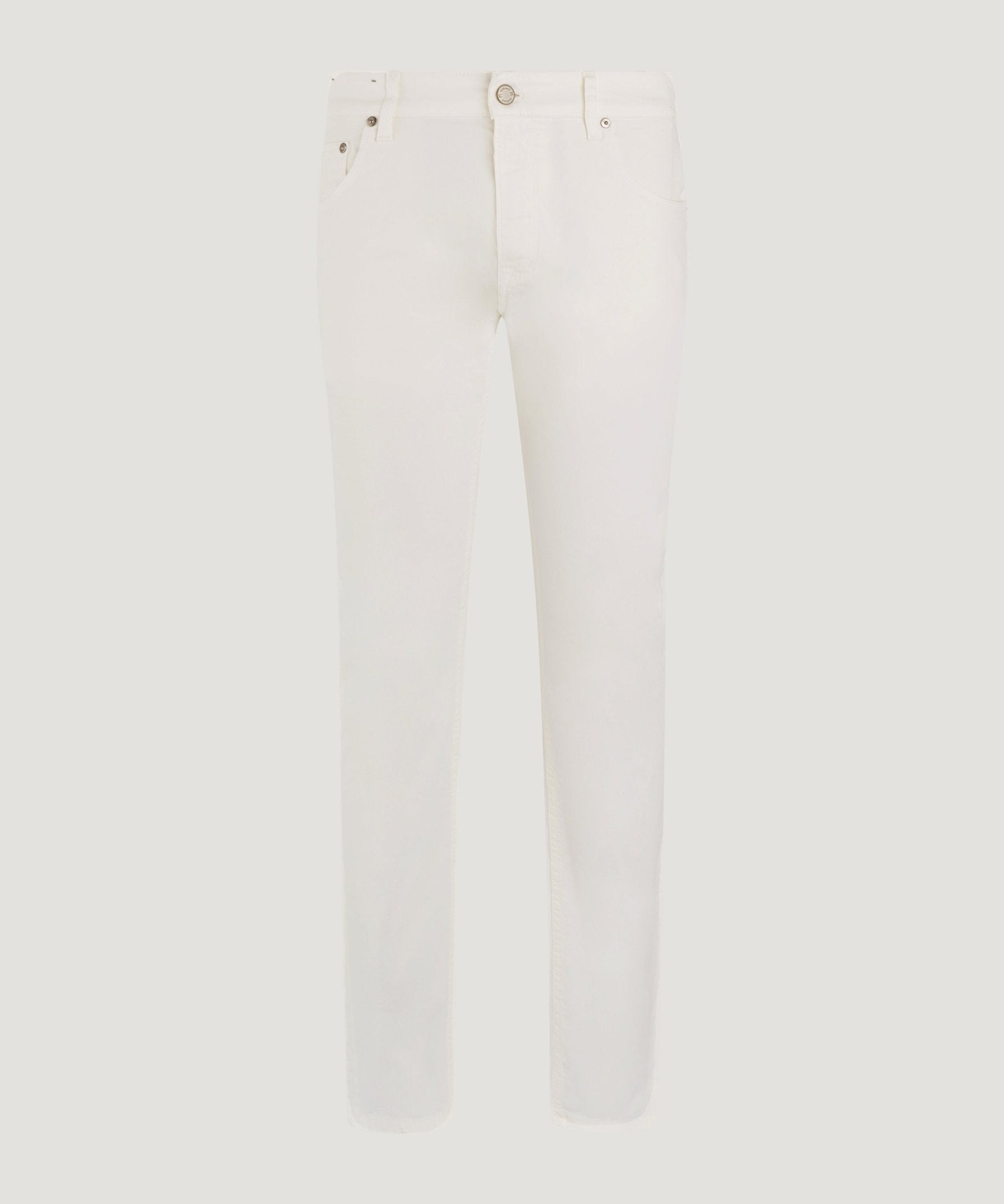 PT Torino Jazz 5 - pocket katoen stretch double dyed off - white - THE SOCIETY SHOP