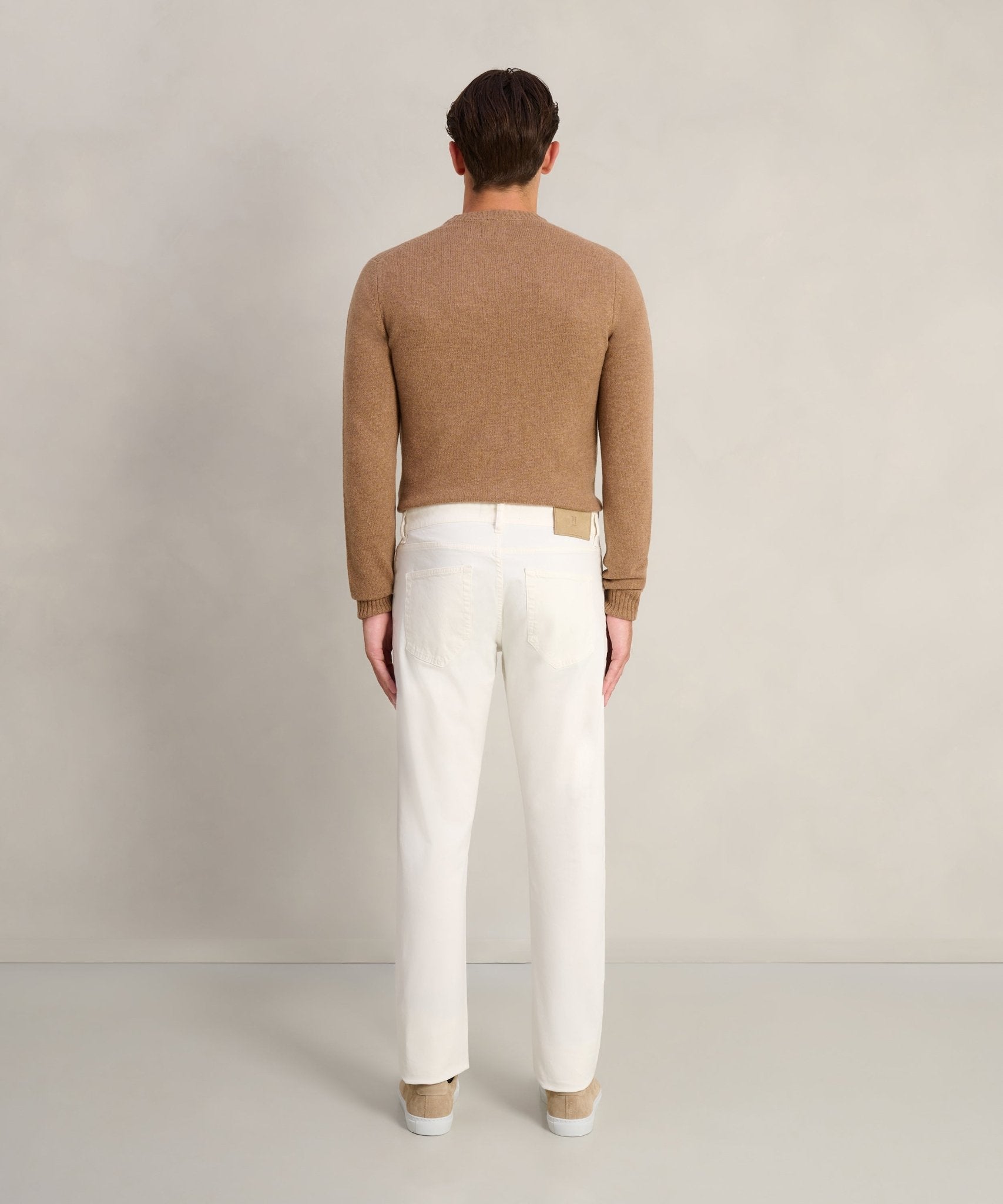 PT Torino Jazz 5 - pocket katoen stretch double dyed off - white - THE SOCIETY SHOP