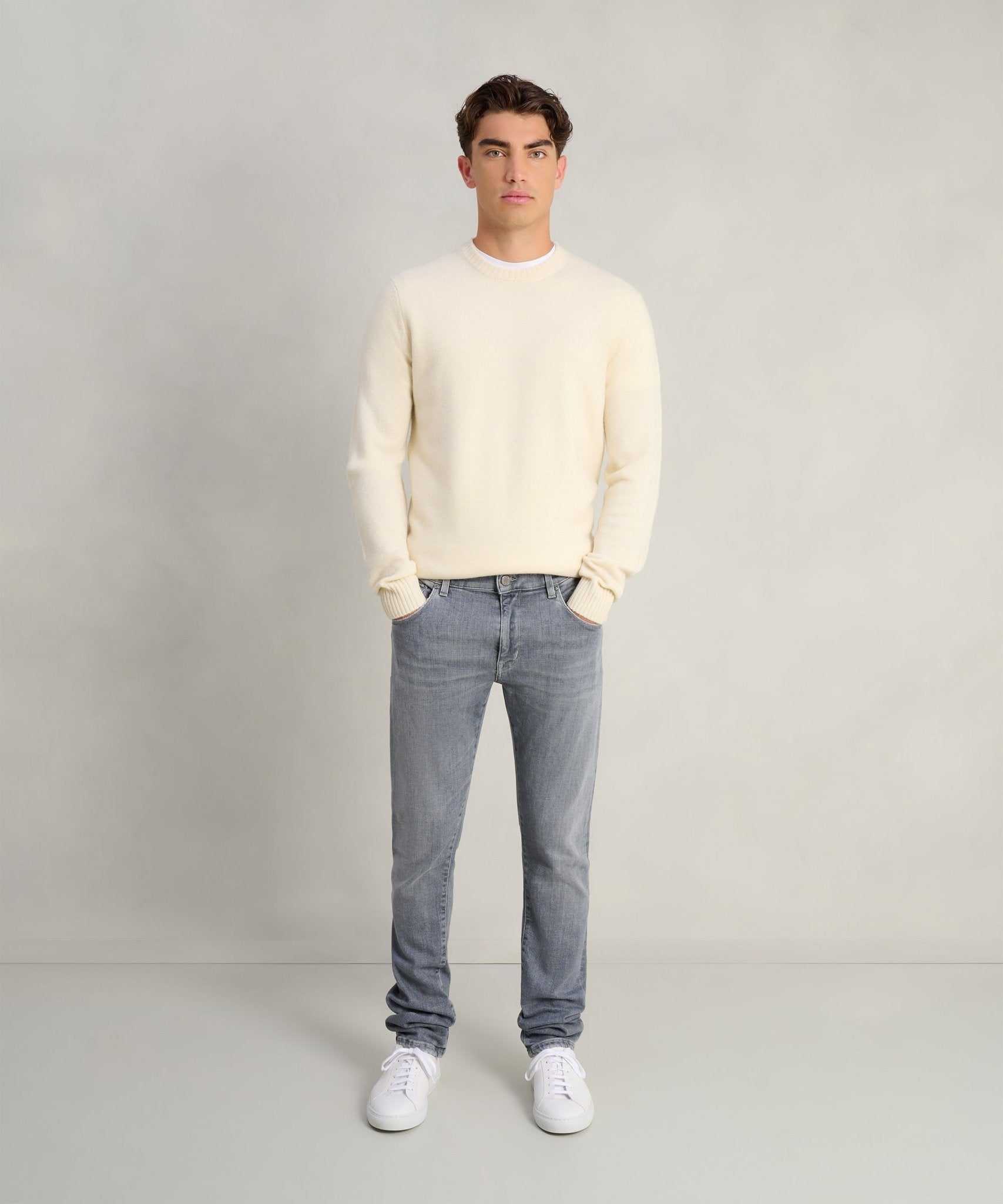 PT Torino Jazz jeans katoen stretch grijs - THE SOCIETY SHOP