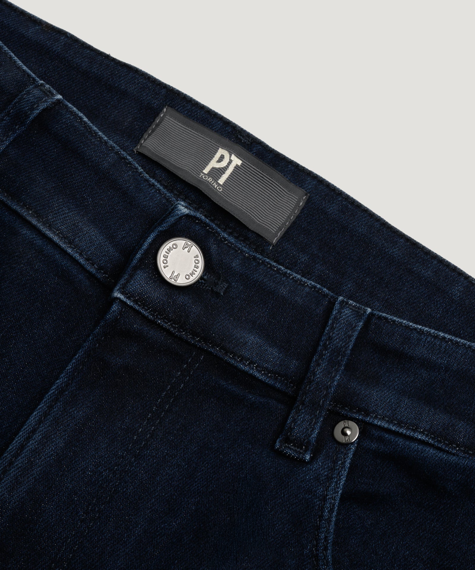 PT Torino Jazz jeans katoen/lyocell stretch dark blue washed - THE SOCIETY SHOP