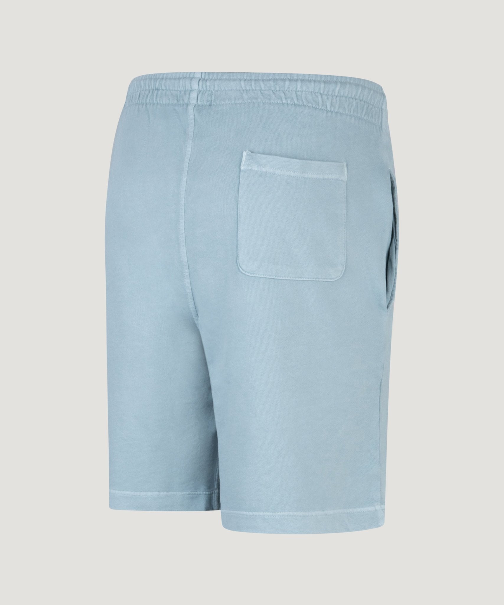 SOCI3TY Luxury Sportswear Jersey shorts garment - dyed katoen lichtblauw - THE SOCIETY SHOP