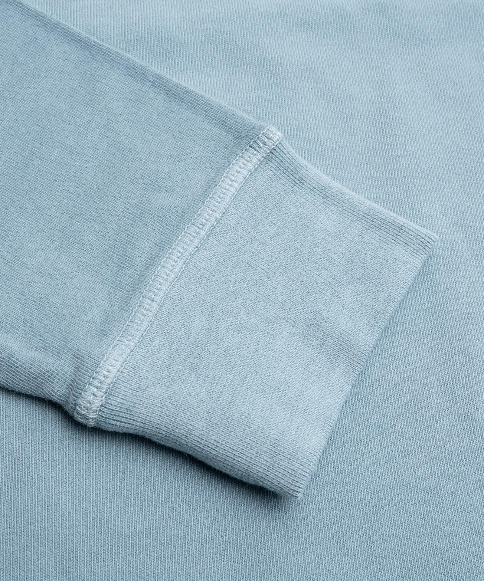 SOCI3TY Luxury Sportswear Jersey sweatshirt garment - dyed katoen lichtblauw - THE SOCIETY SHOP