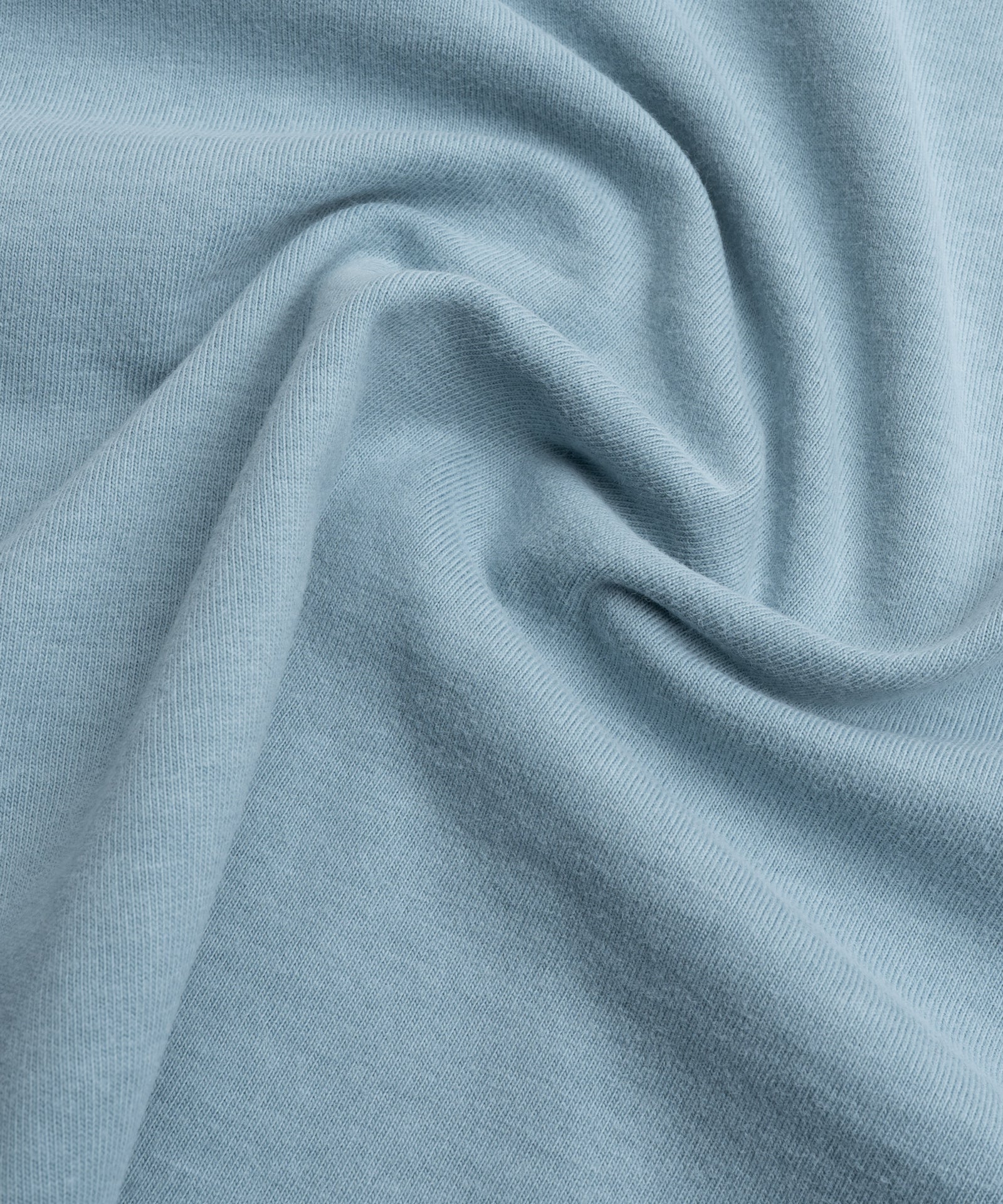 SOCI3TY Luxury Sportswear Jersey T-shirt garment - dyed katoen lichtblauw - THE SOCIETY SHOP
