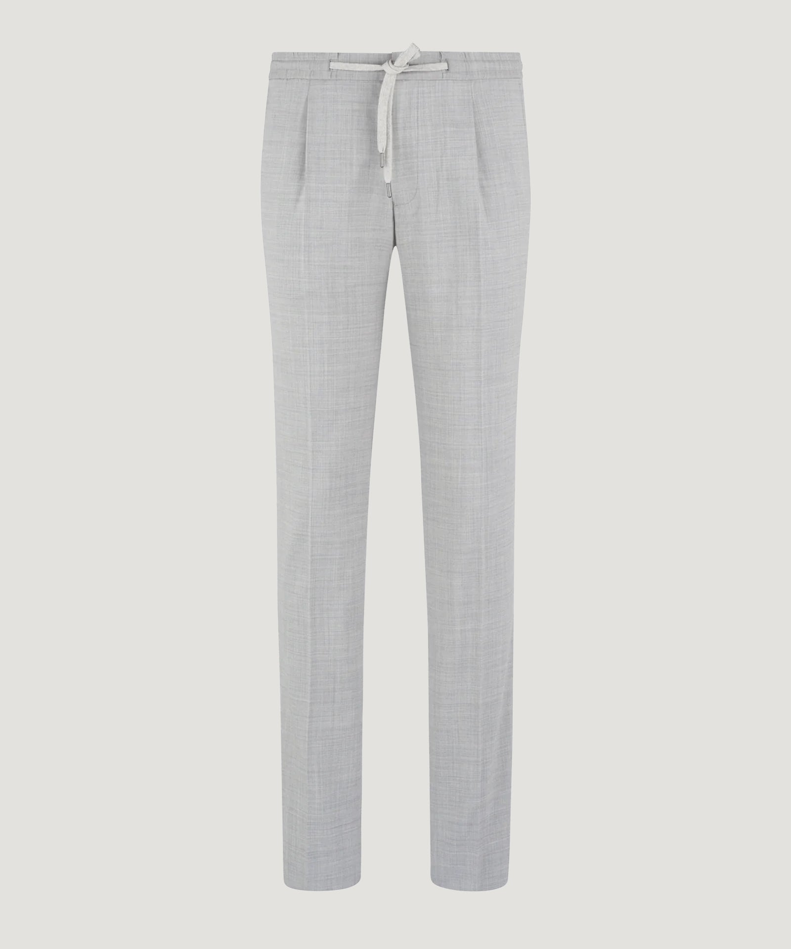 SOCI3TY Jog pantalon wol lichtgrijs - THE SOCIETY SHOP
