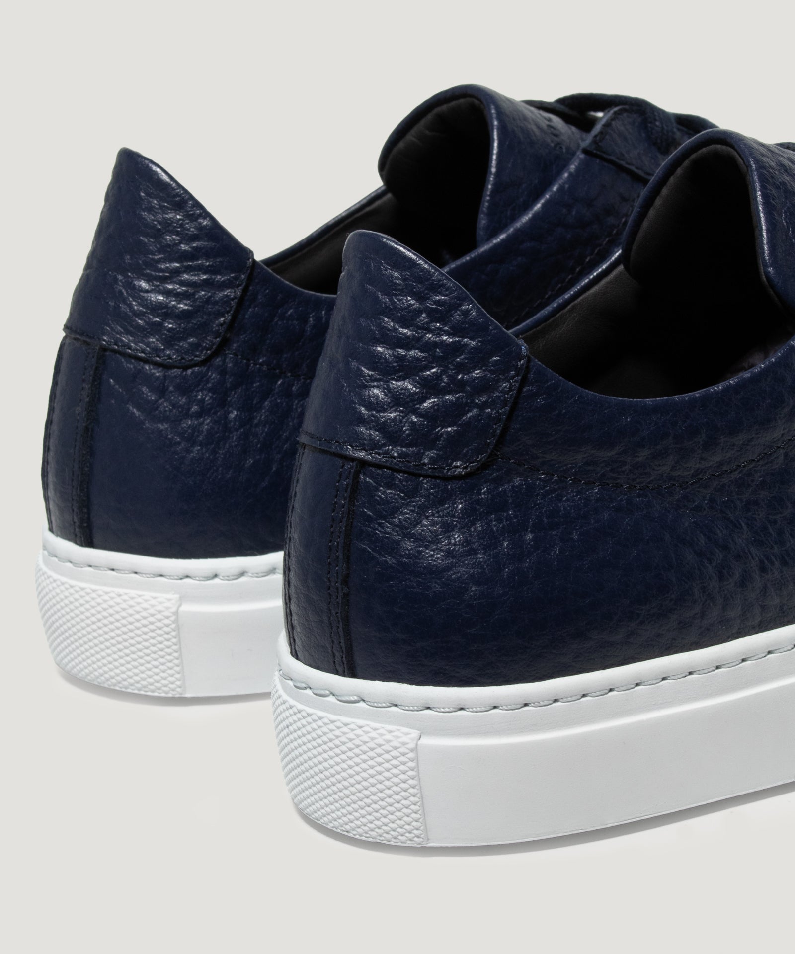 SOCI3TY Limited Fashion Kaleido sneaker grained kalfsleer donkerblauw - THE SOCIETY SHOP