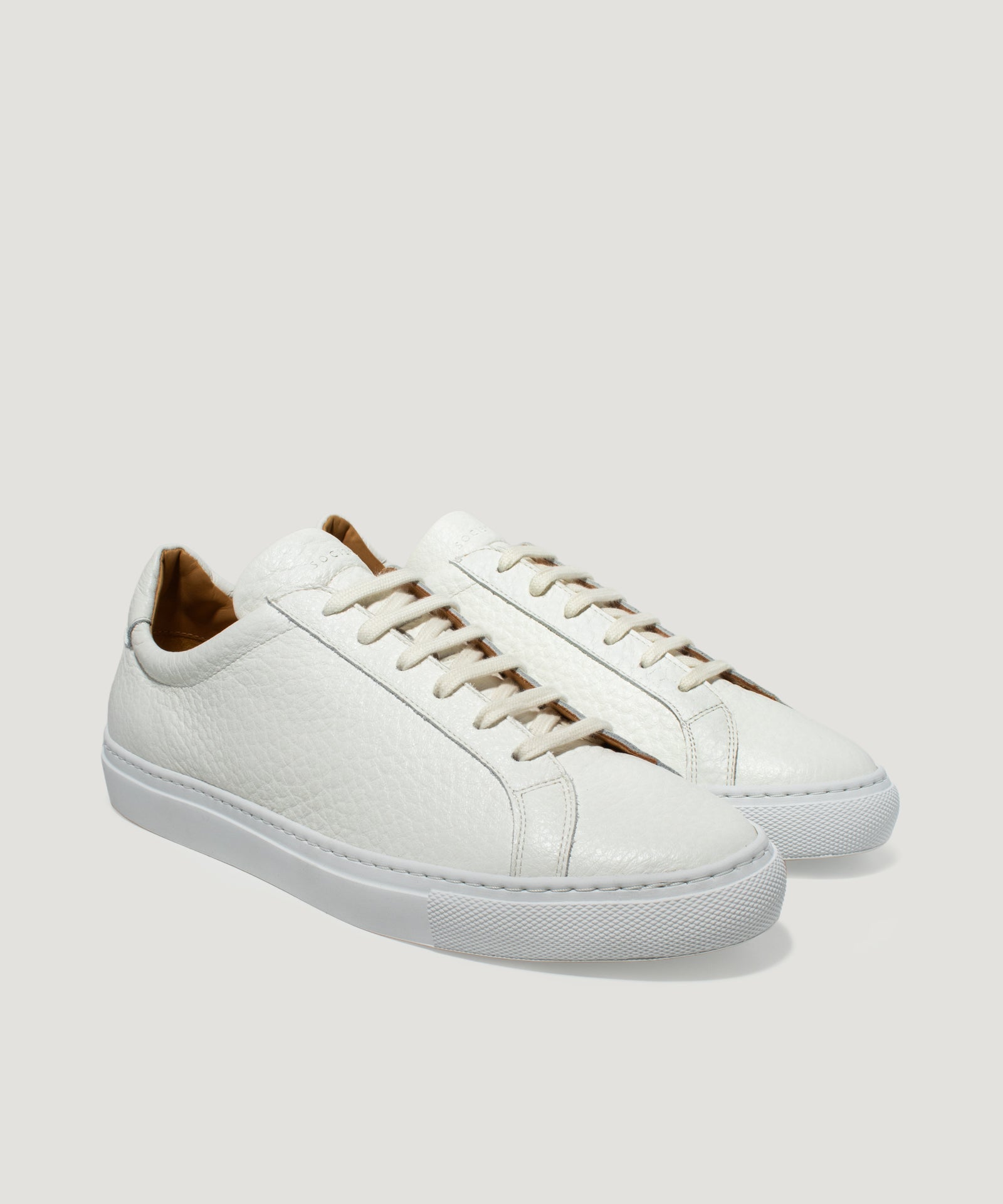 SOCI3TY Limited Fashion Kaleido sneaker grained kalfsleer off - white - THE SOCIETY SHOP