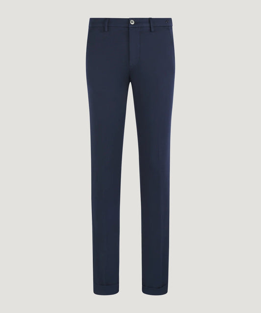 Mason's Knitted chino katoen blauw - The Society Shop