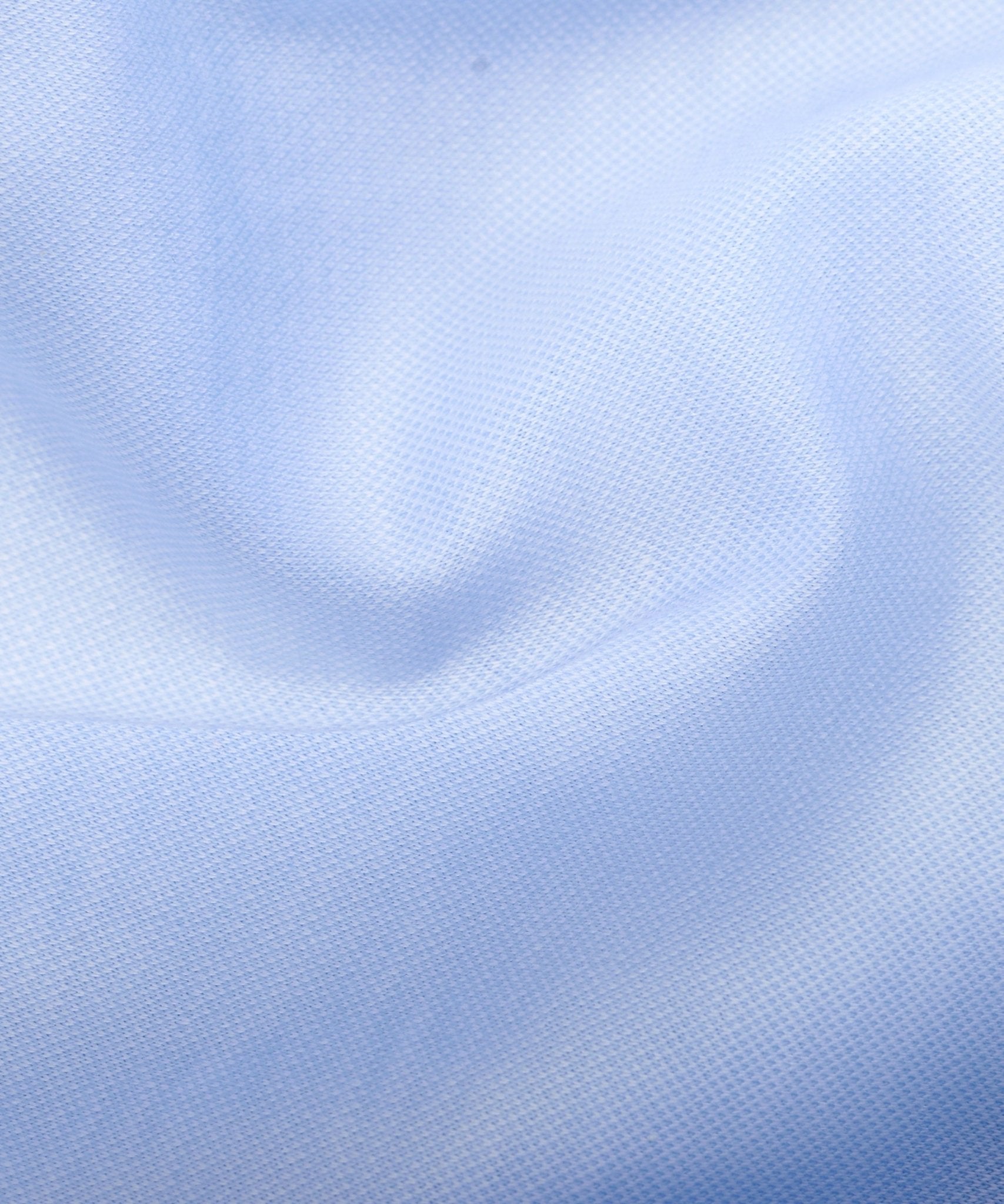 Profuomo Knitted overhemd single jersey katoen lichtblauw - THE SOCIETY SHOP
