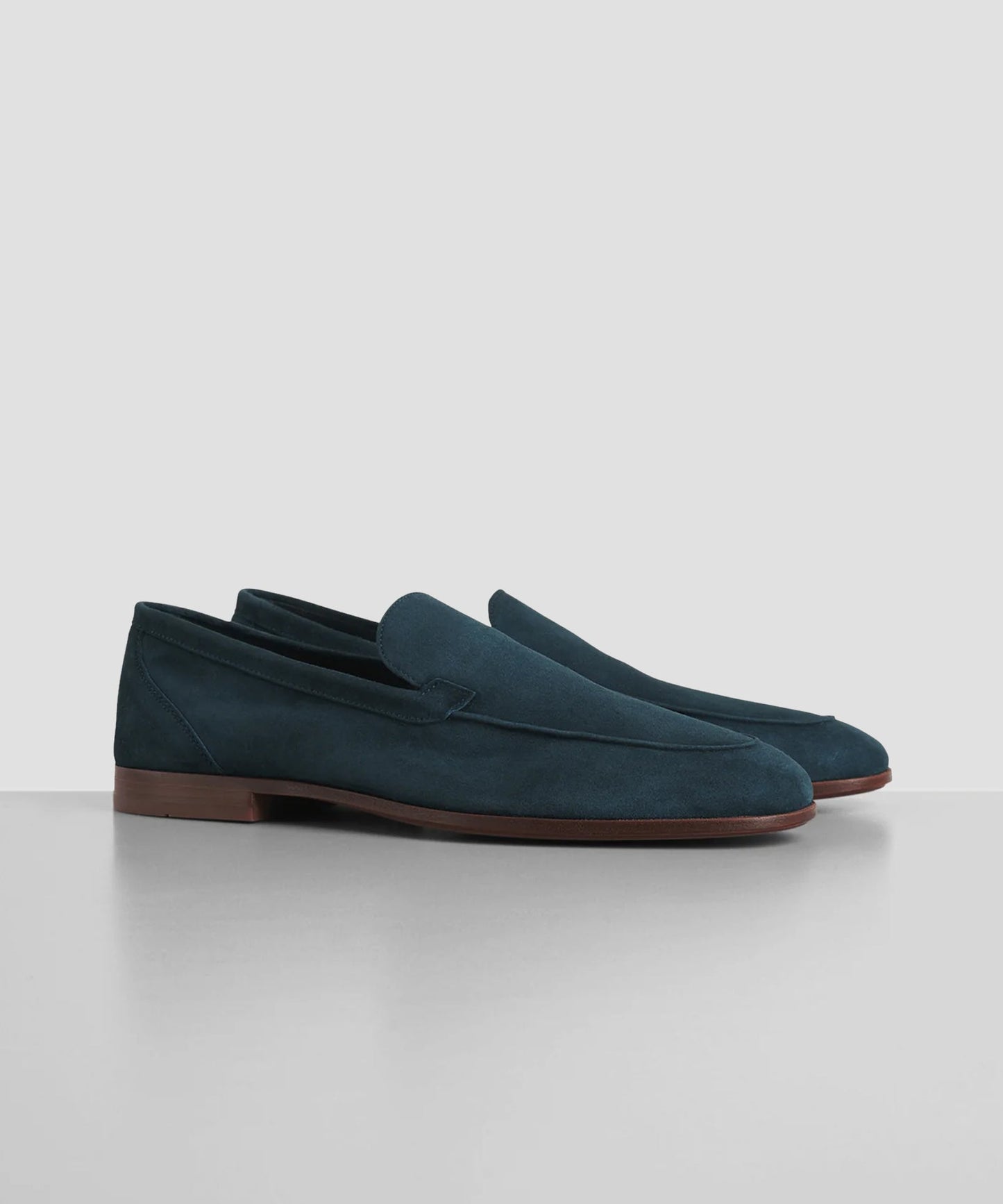 Fabiano Ricci Loafer suède blauw - The Society Shop