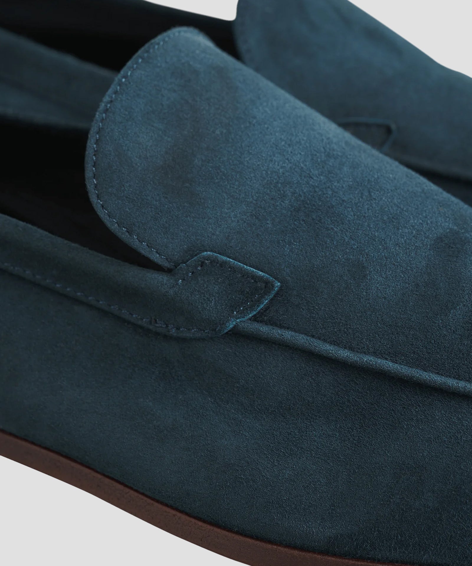 Fabiano Ricci Loafer suède blauw - The Society Shop