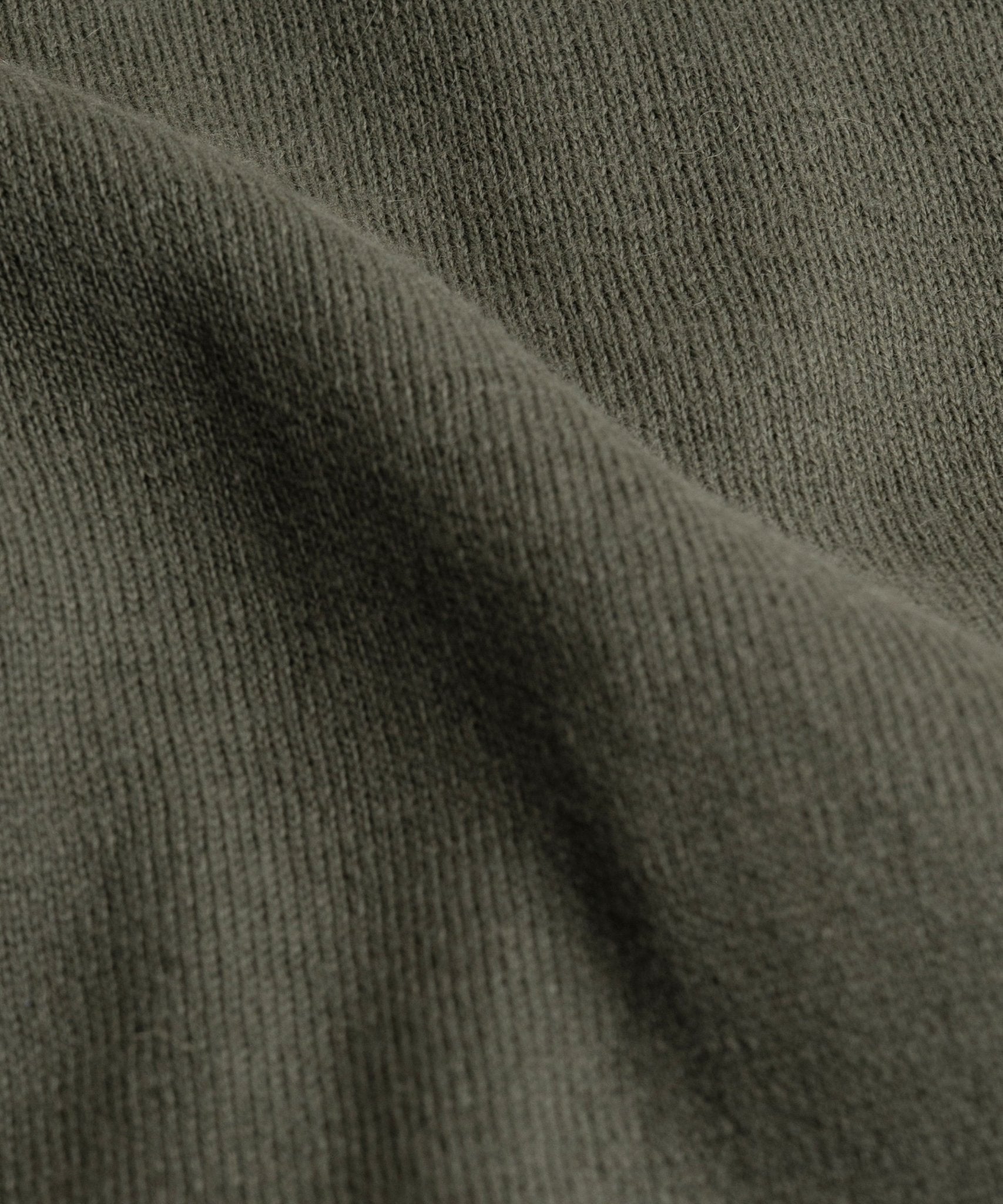 SOCI3TY Limited Fashion Long sleeve polo Cotton Cashmere donkergroen - THE SOCIETY SHOP