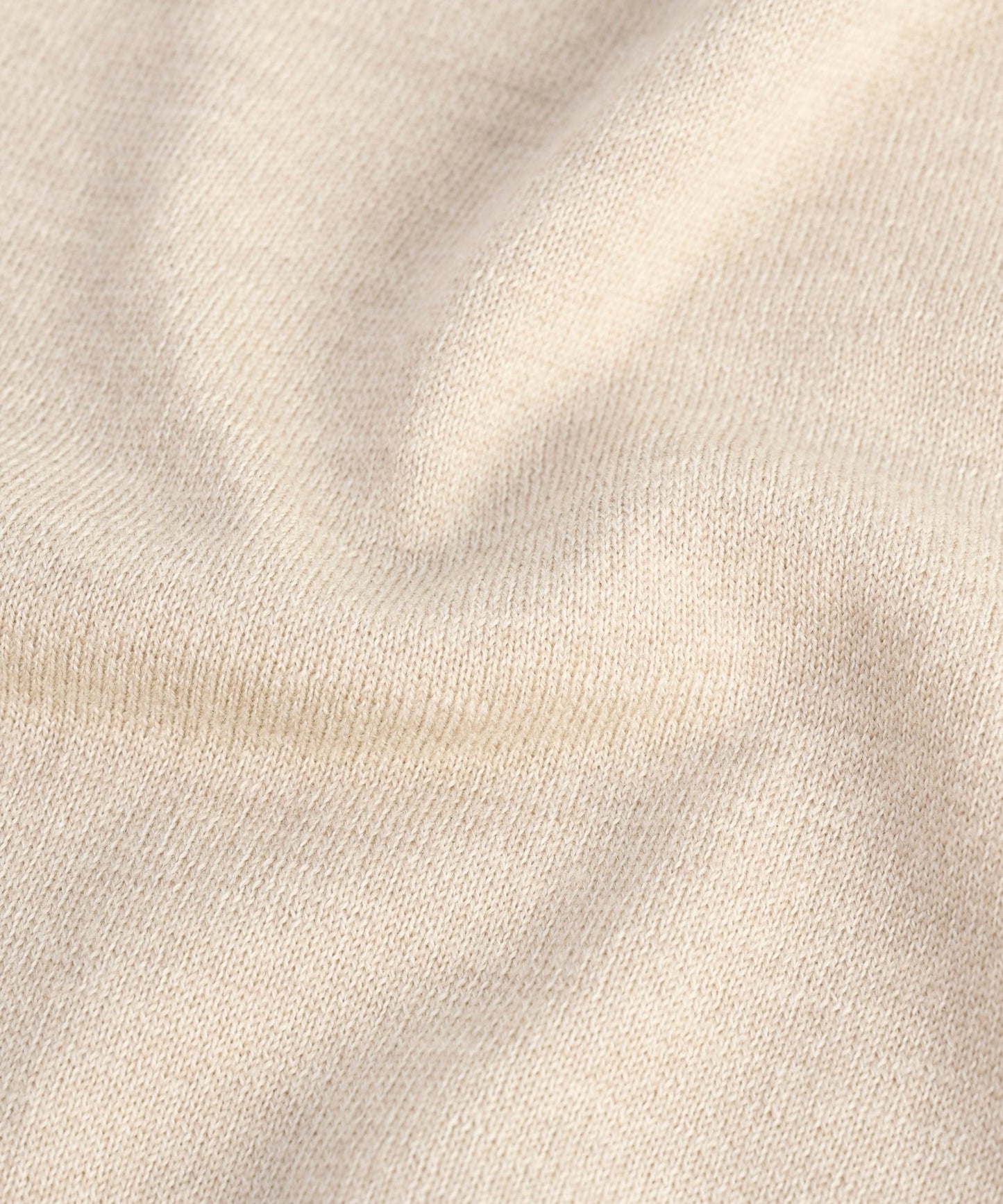 Profuomo Long sleeve polo merinowol beige - The Society Shop