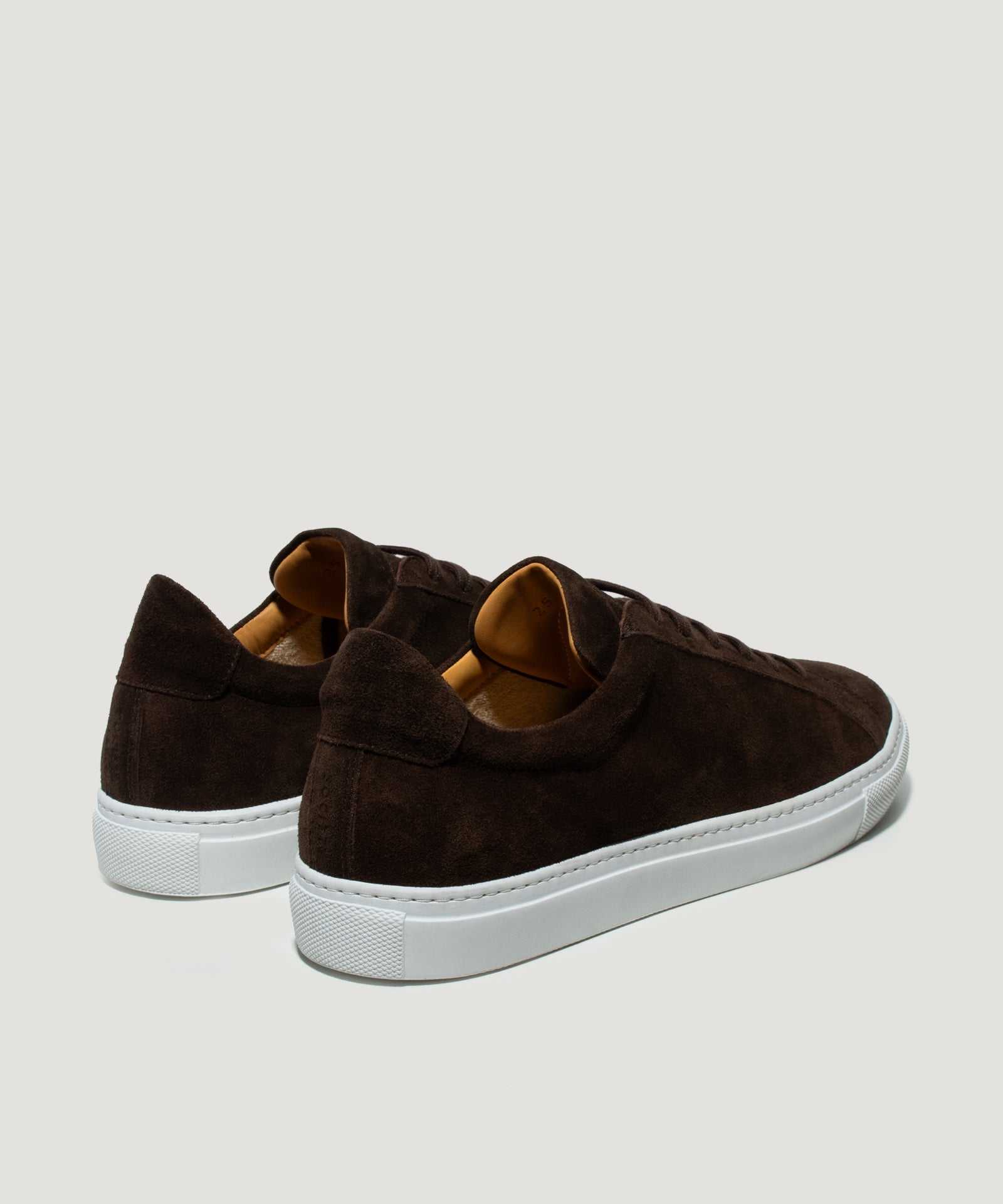 SOCI3TY Limited Fashion Low top sneaker suède donkerbruin - THE SOCIETY SHOP