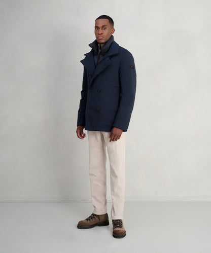 Peuterey Militao TJ Tech Peacoat donkerblauw - The Society Shop