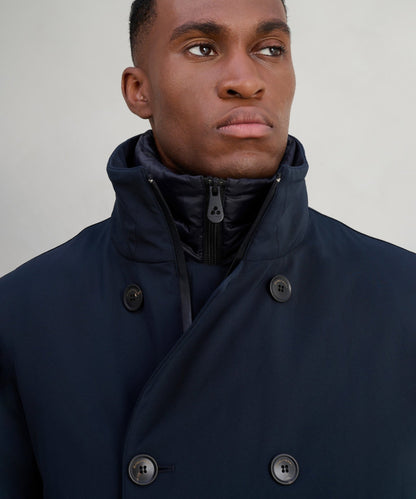 Peuterey Militao TJ Tech Peacoat donkerblauw - The Society Shop