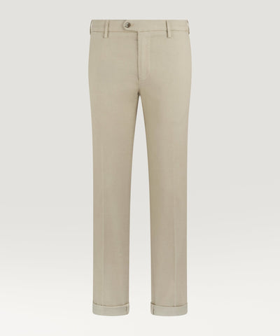 Mason's New York chino katoen/modal stretch beige - THE SOCIETY SHOP