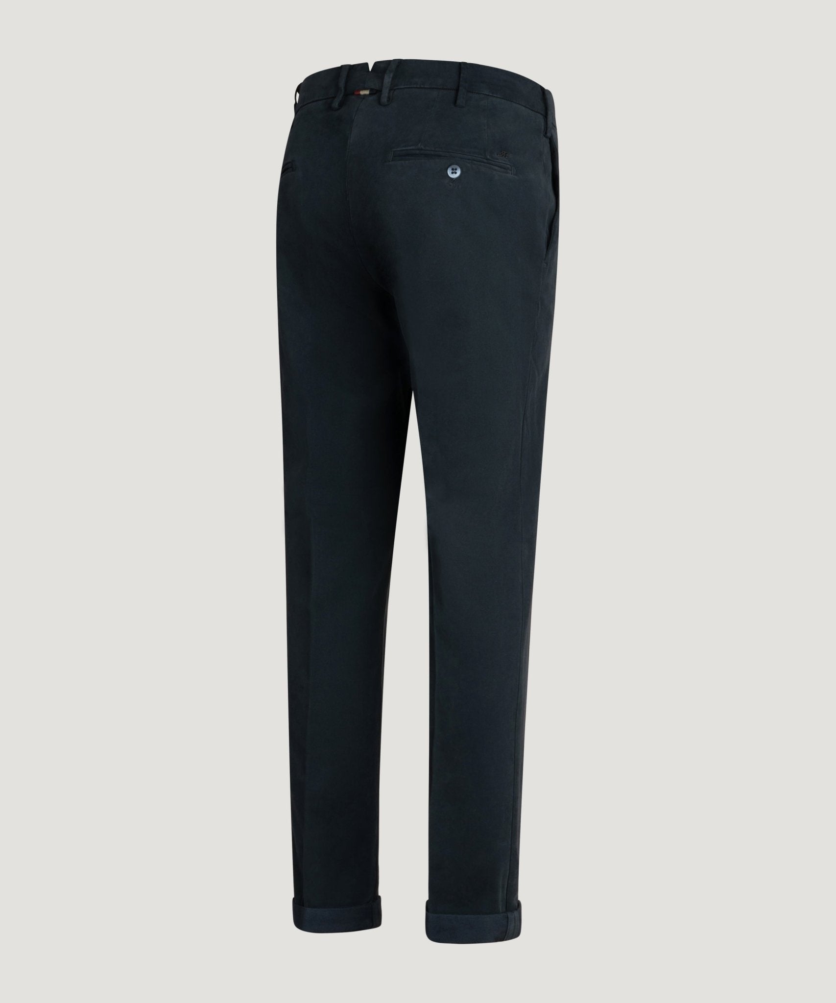 Mason's New York Style chino modal/katoen stretch donkerblauw - THE SOCIETY SHOP