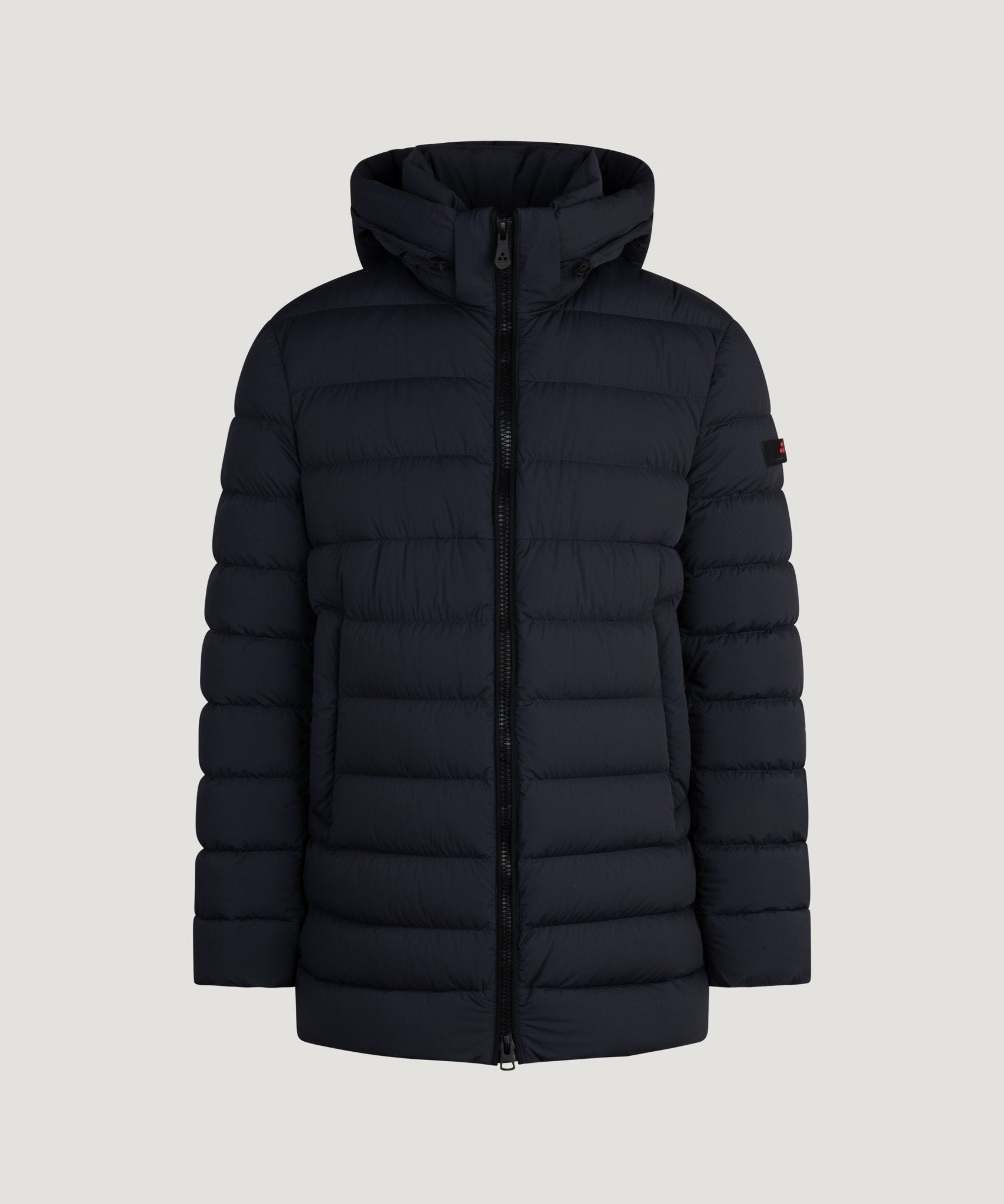 Peuterey Nigel NS gewatteerde parka donkerblauw - THE SOCIETY SHOP