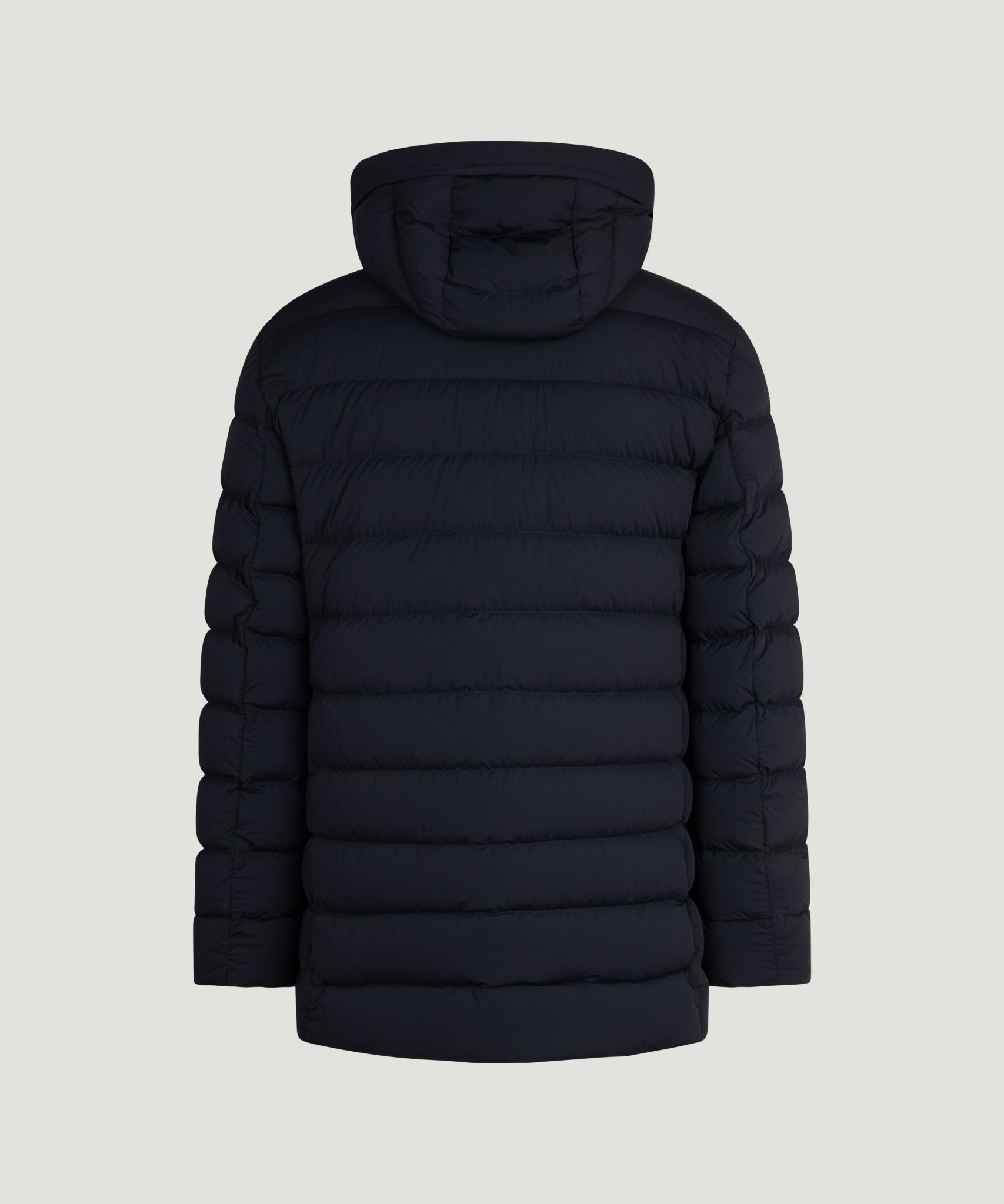 Peuterey Nigel NS gewatteerde parka donkerblauw - THE SOCIETY SHOP