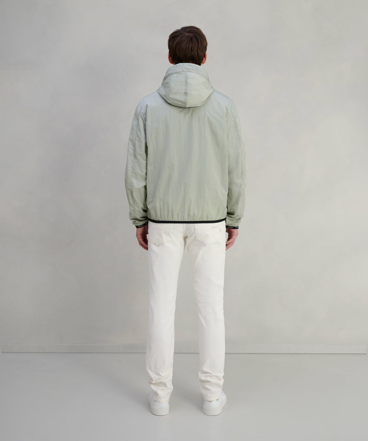 Peuterey Nigle U windbreaker jacket sage green - The Society Shop