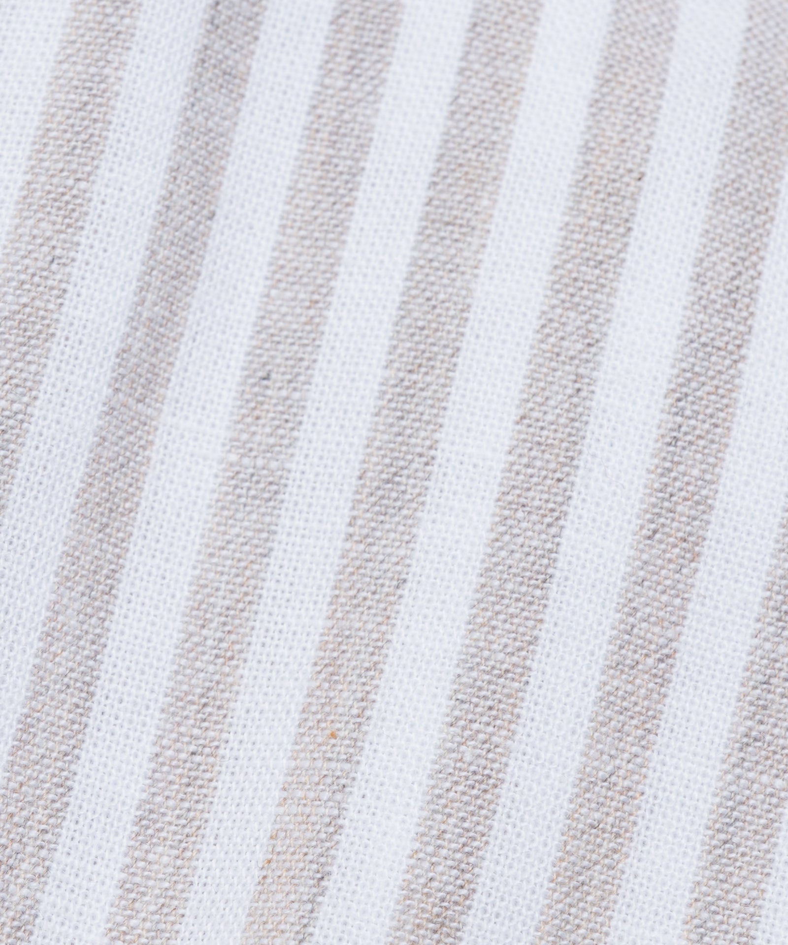 SOCI3TY by Profuomo Overhemd katoen/linnen beige gestreept - THE SOCIETY SHOP